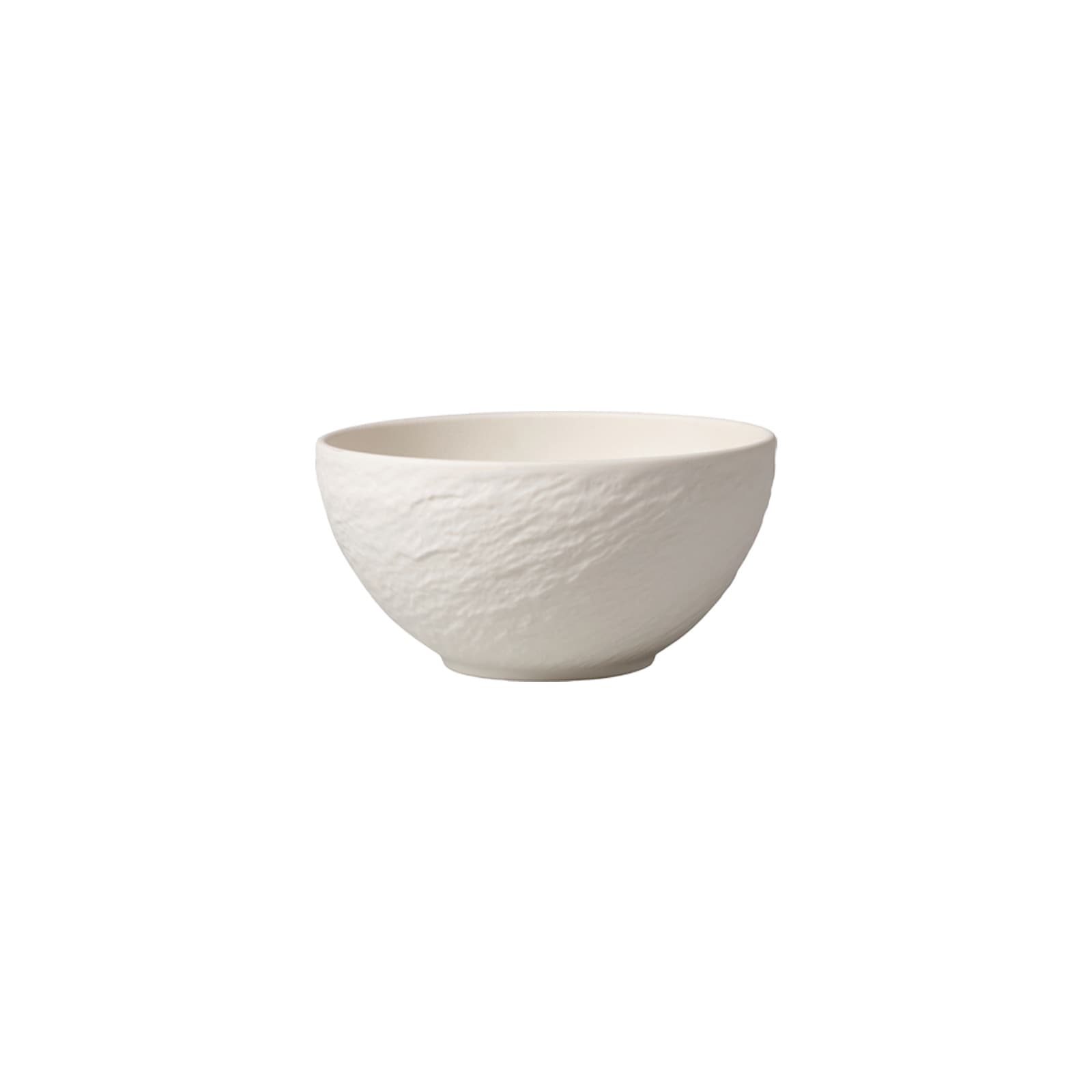 Villeroy & Boch Schale »Bol Manufacture Rock Ø 14,0 cm 4er Set weiß«