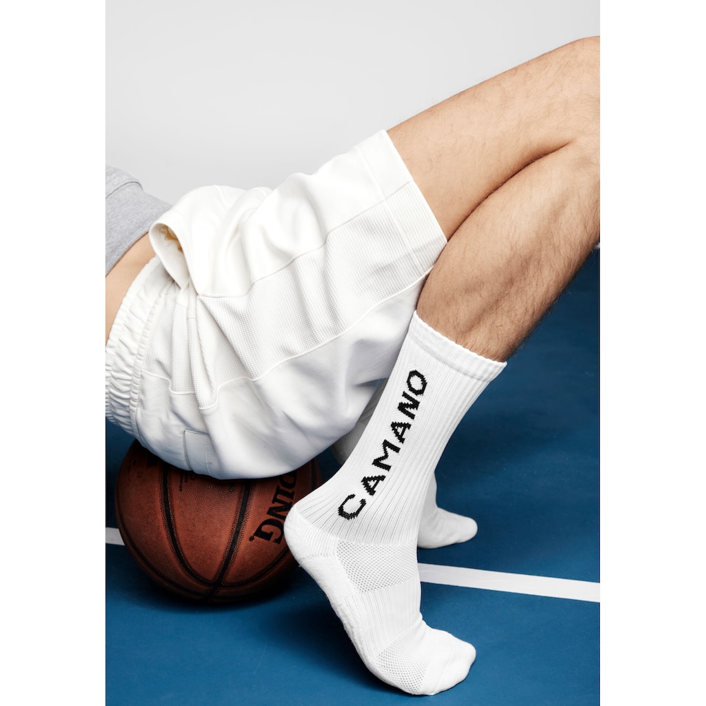 Camano Socken »Sportsocken mit Grip Extrastark Anti Rutsch Fußballsocken«