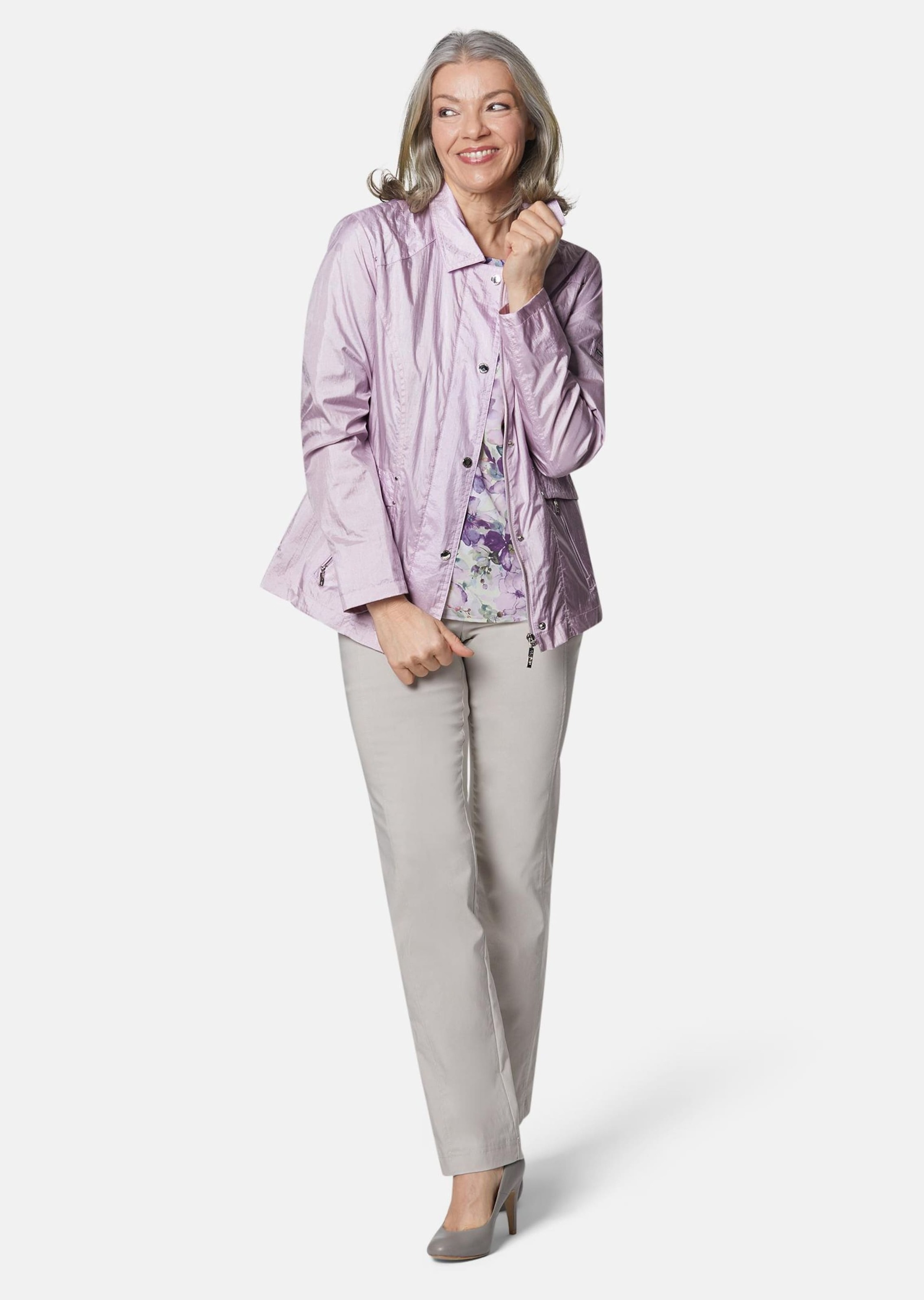 Goldner Jacket Women's Lilac Size 44 2