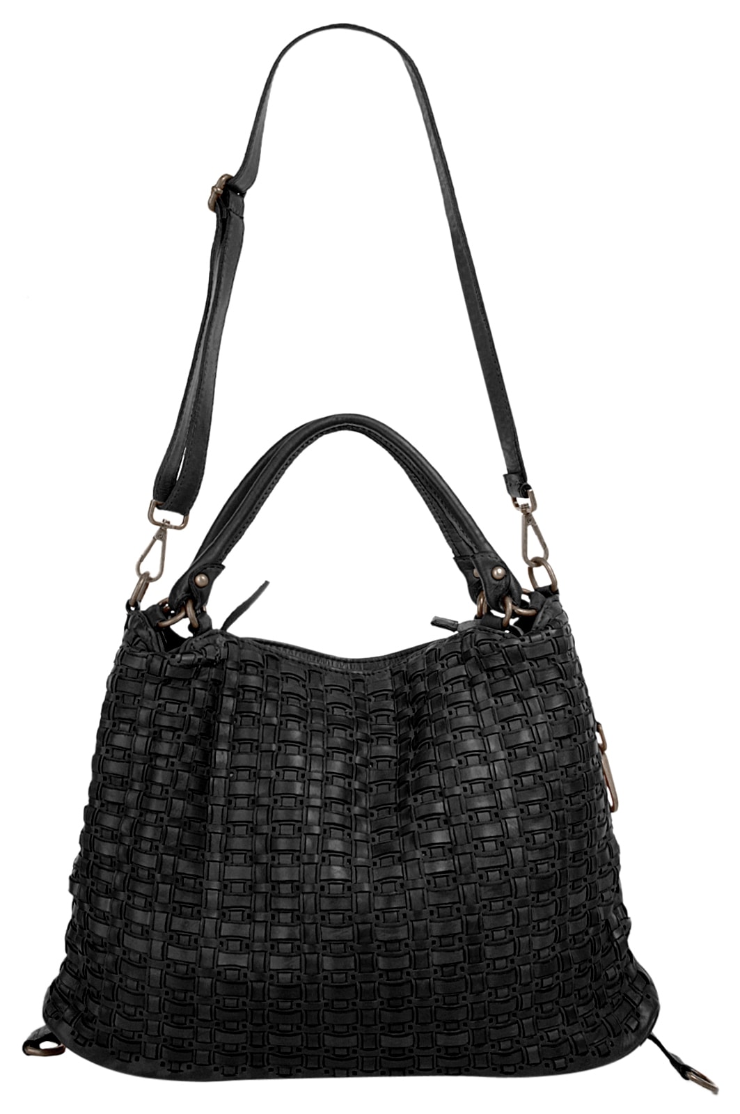 forty° Shopper, echt Leder, Made in Italy