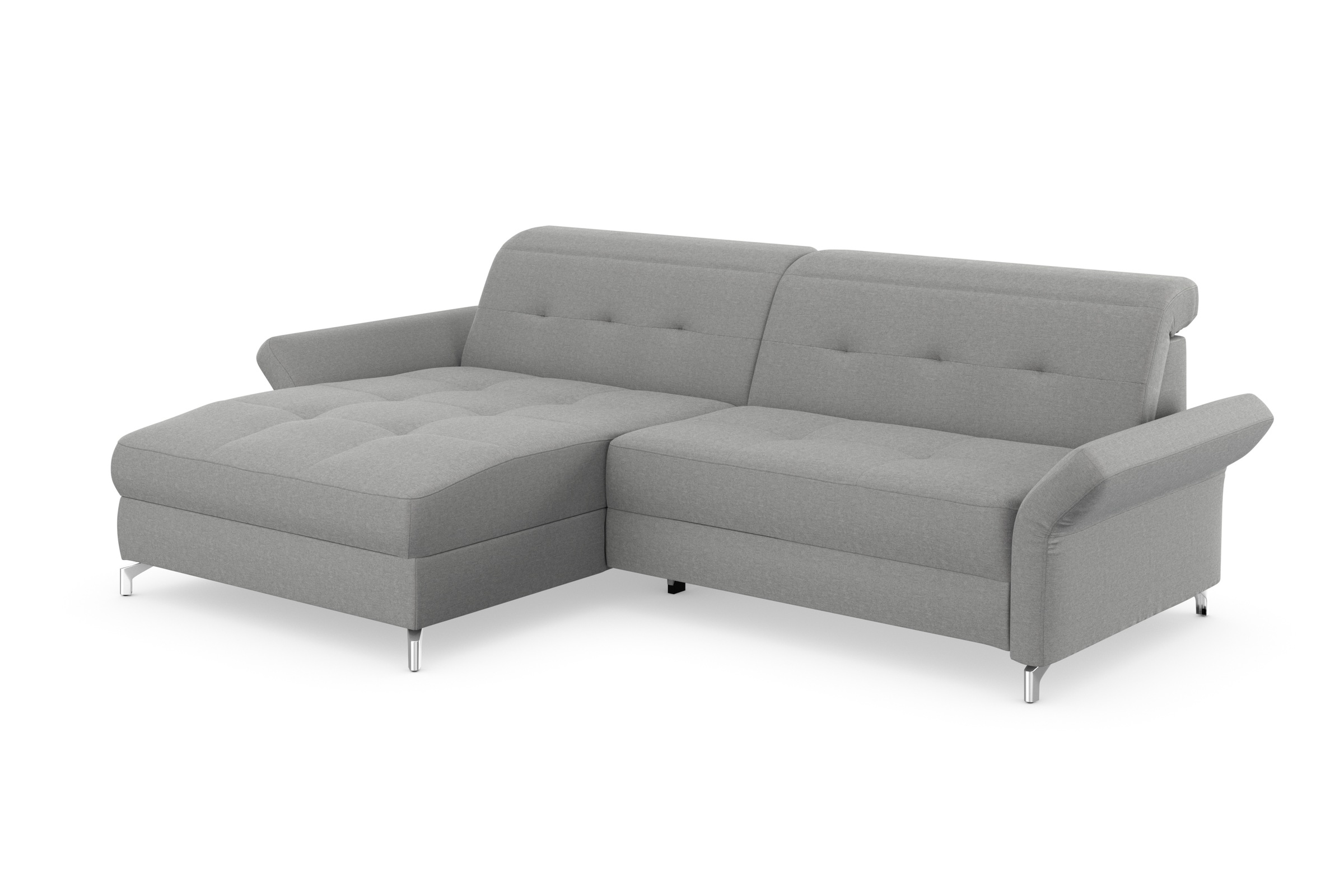 INOSIGN Ecksofa »Maredo L-Form« Federkern, wahlweise  auch mit Kopfteil- und Armlehnverstellung
