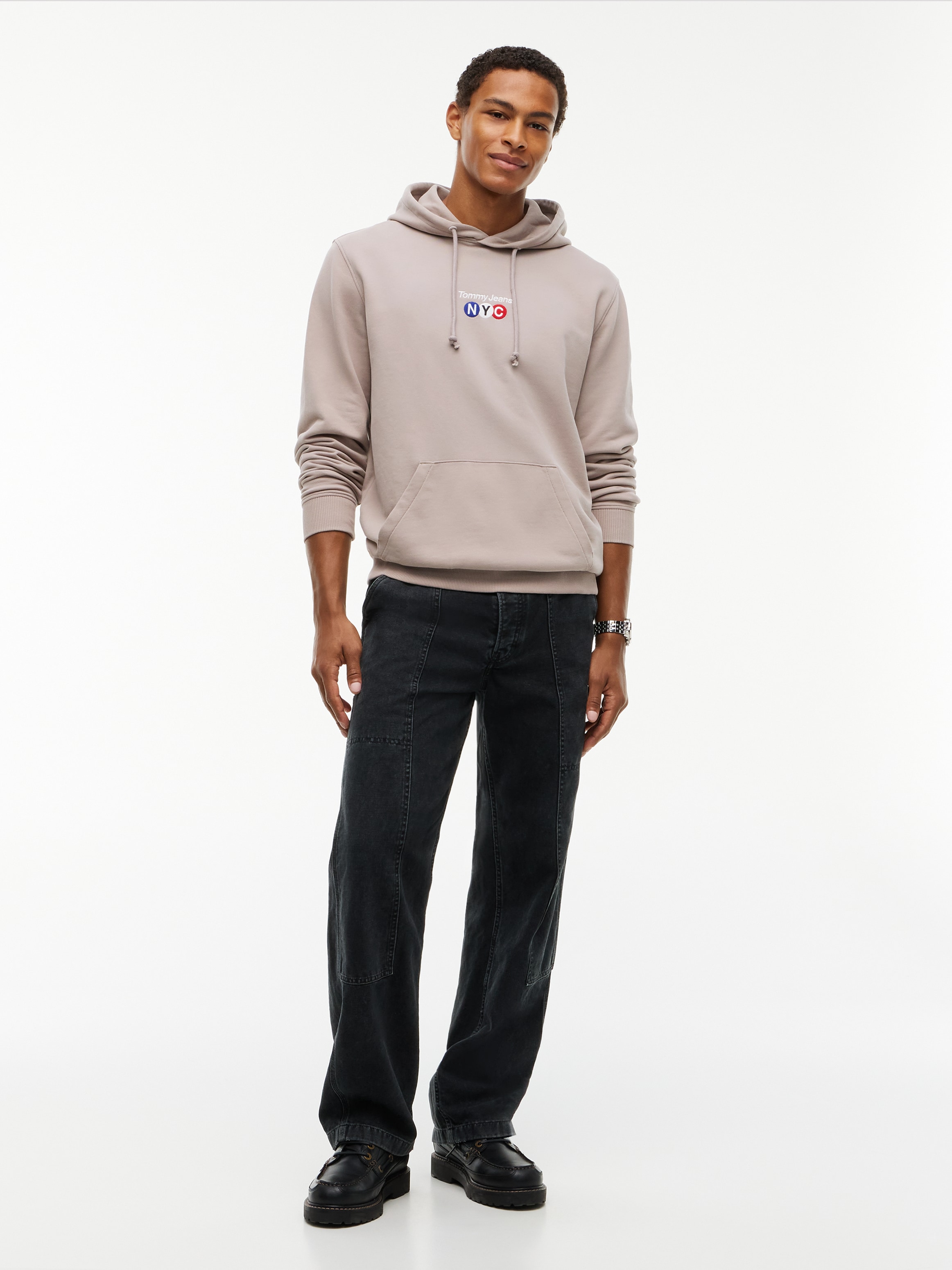 Tommy Jeans Kapuzensweatshirt »REGULAR NYC HOODIE«, Regular fit mit Kapuze
