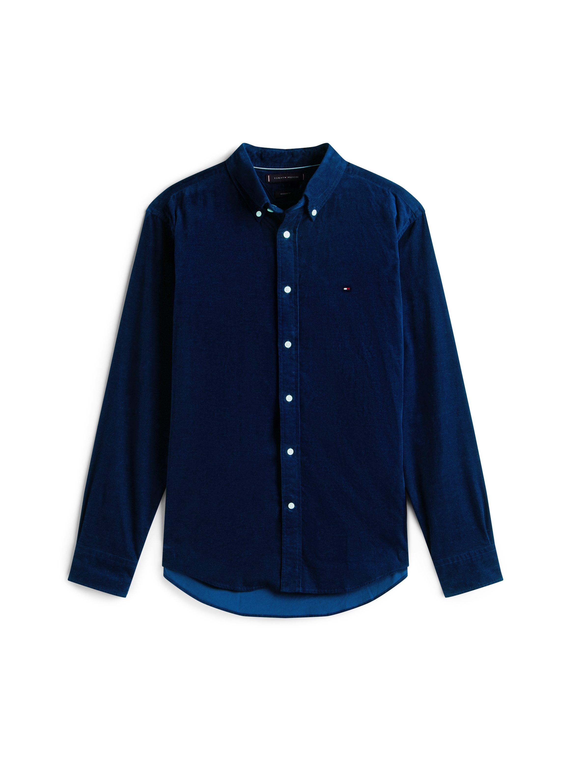 Tommy Hilfiger Langarmhemd »SOLID CORDUROY SHIRT«, Regular fit Cordhemd