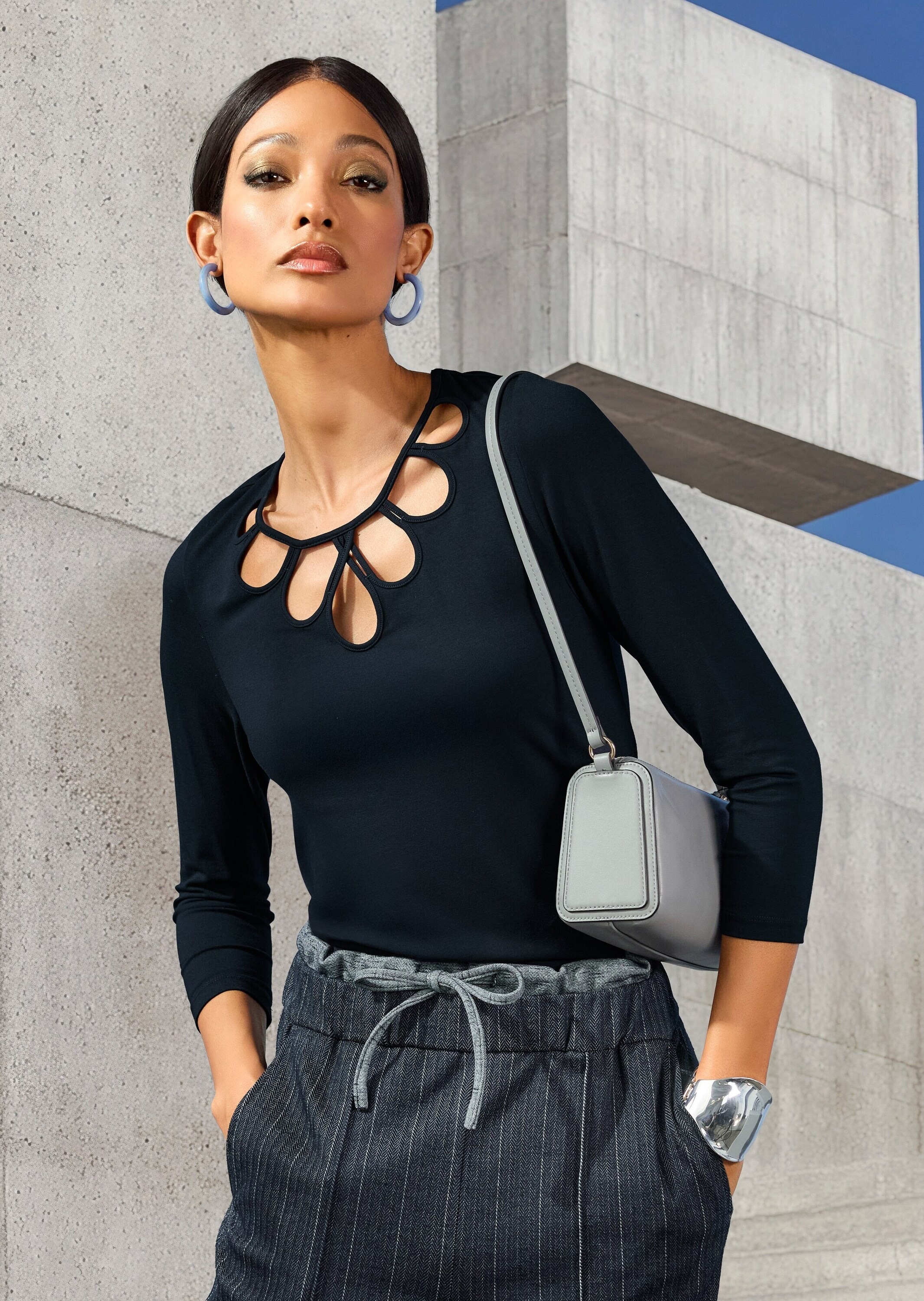 MADELEINE 3/4-Arm-Shirt »Shirt Shirt«
