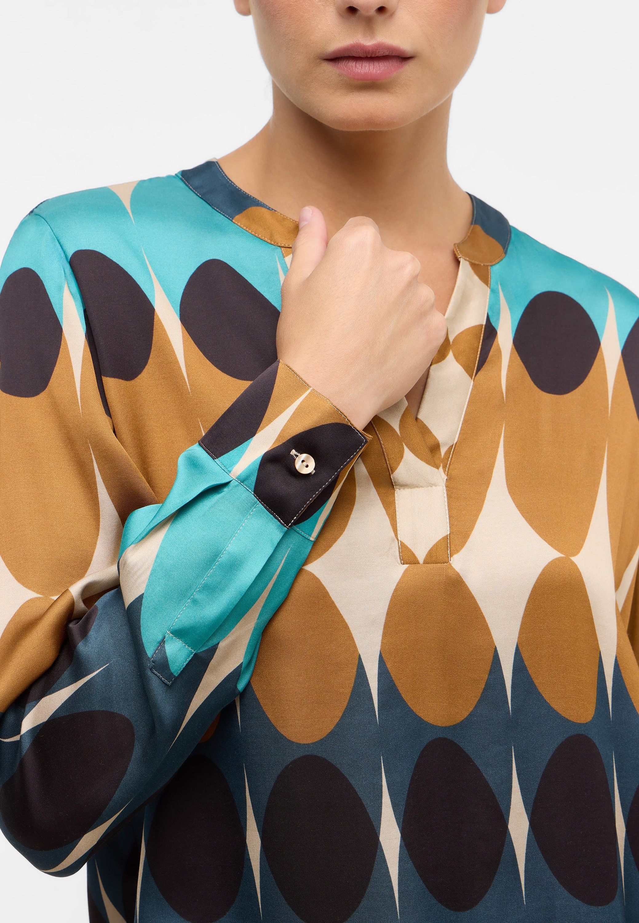 Thumbnail - Eterna Longbluse "LOOSE FIT"