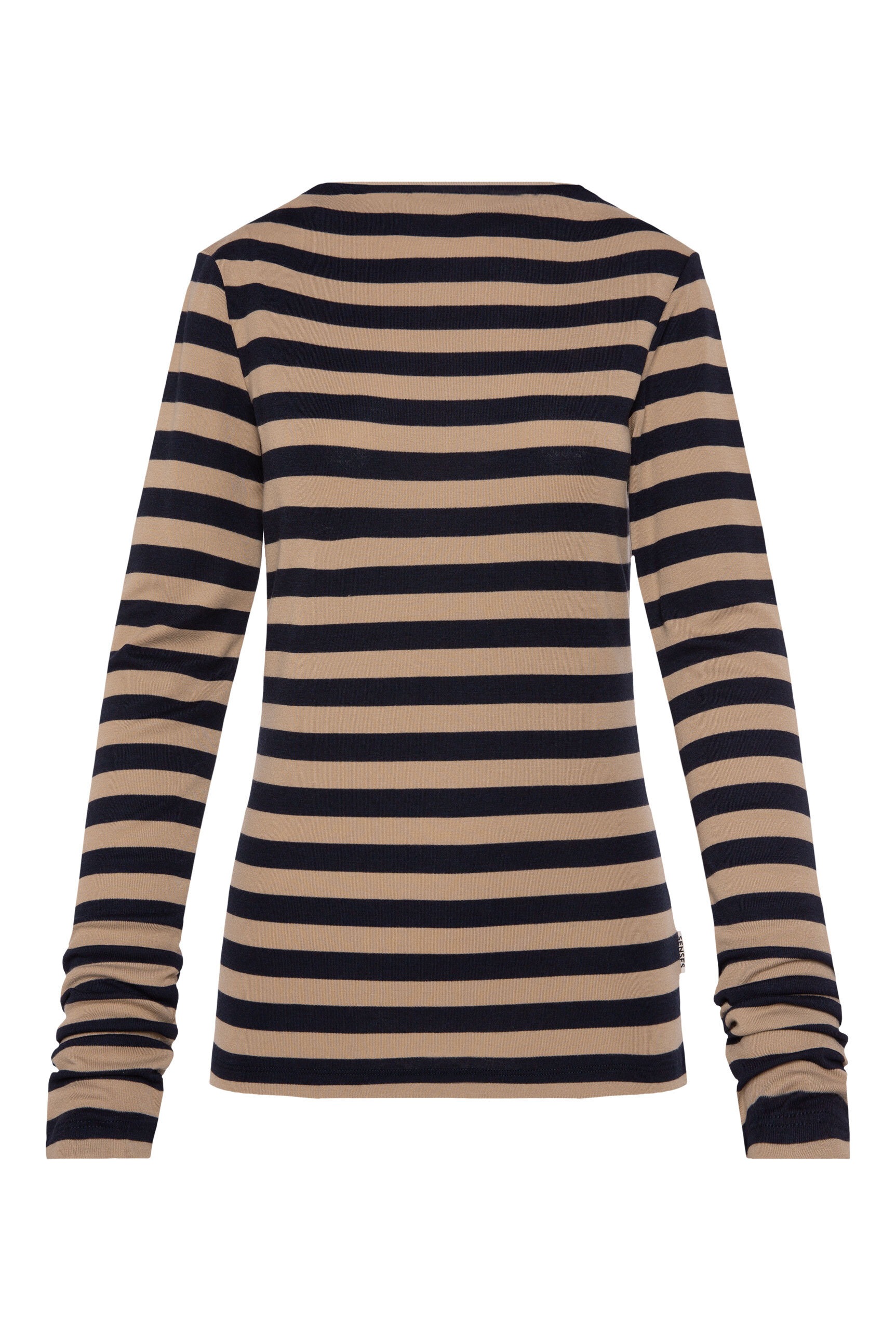 SENSES.THE LABEL Rundhalsshirt mit überlangen Ärmeln