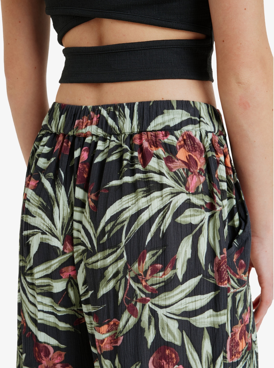 Roxy Stoffhose »MIDNIGHT AVENUE CRINKLE«, (1 tlg.)