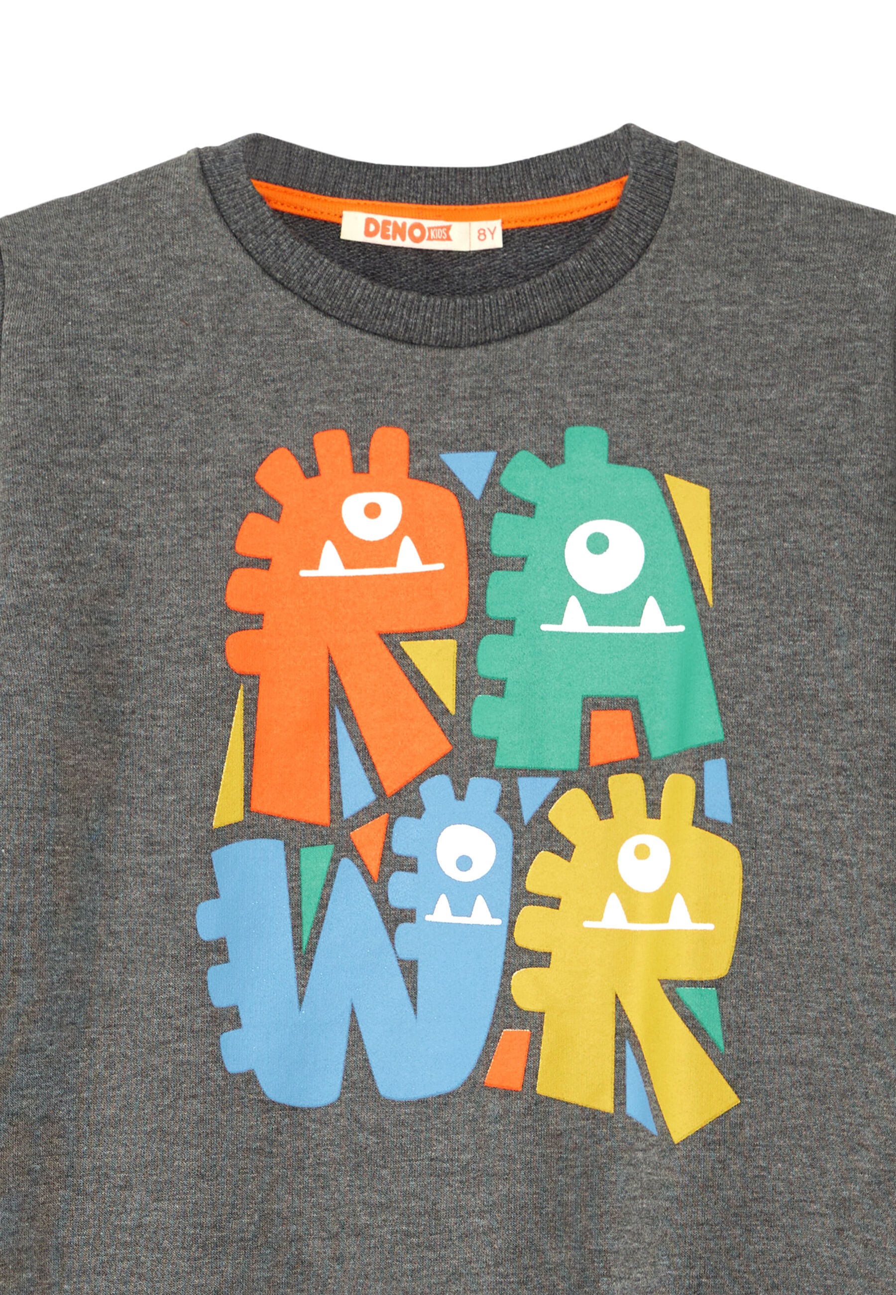 Denokids Hausanzug »Rawr Spikes«, (2 tlg.), mit 3D-Dino Zacken