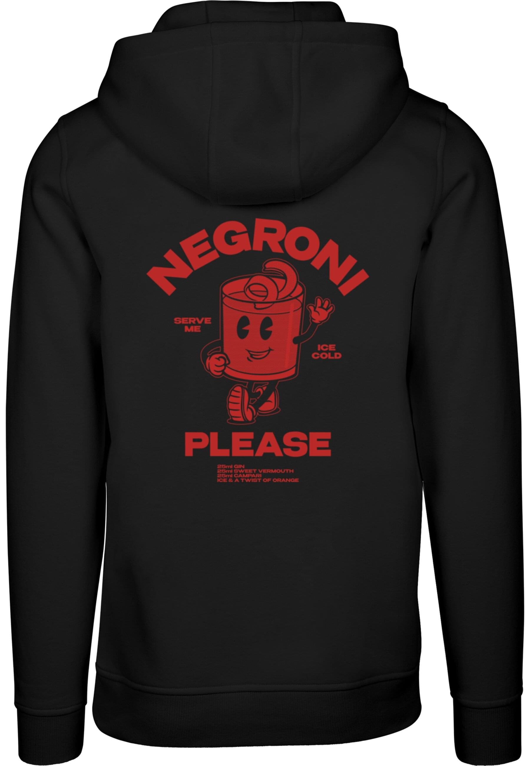 MisterTee Kapuzensweatshirt »MisterTee Negroni Please Hoody«, (1 tlg.)