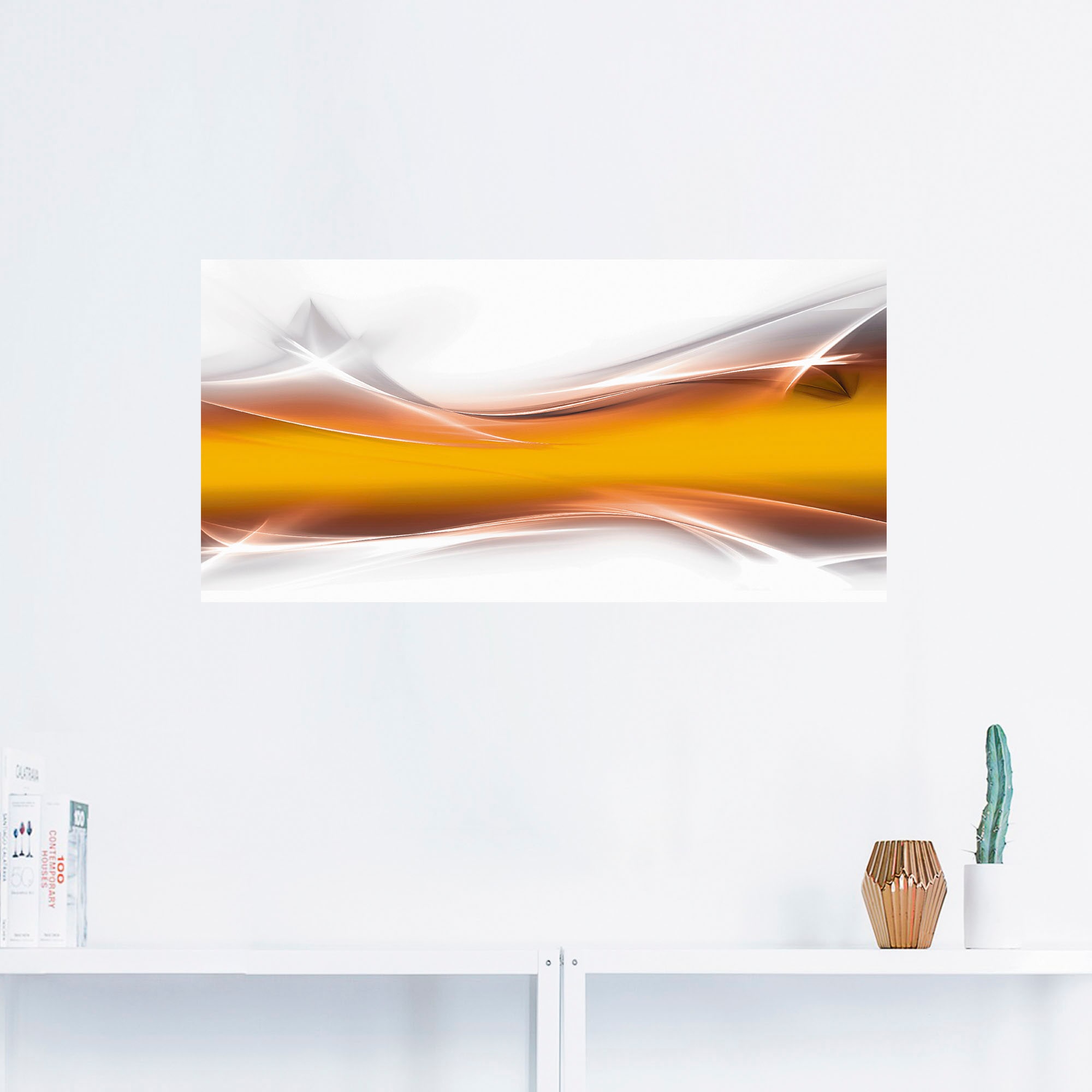 Artland Wandbild »Kreatives Element«, Gegenstandslos, (1 St.), als Leinwandbild, Wandaufkleber in verschied. Größen