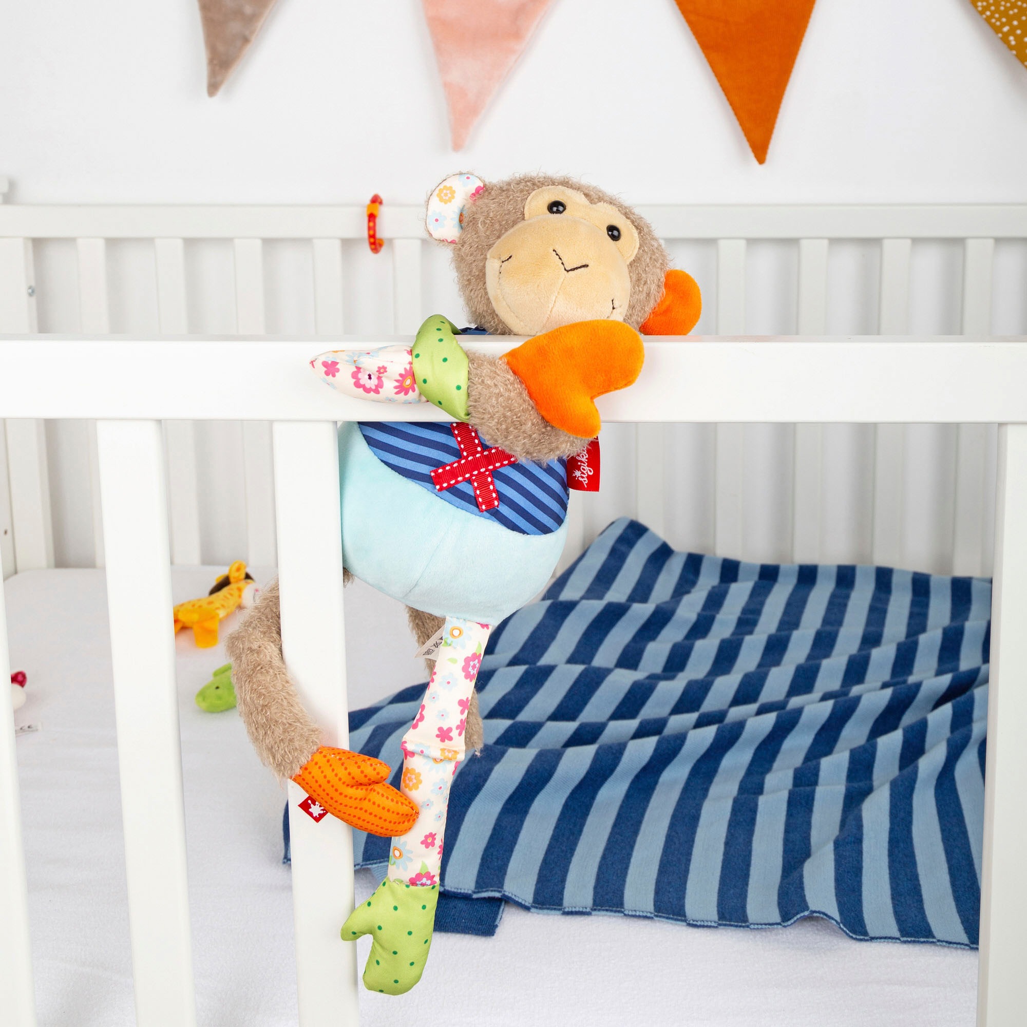 Sigikid Kuscheltier »Patchwork Sweety Affe«