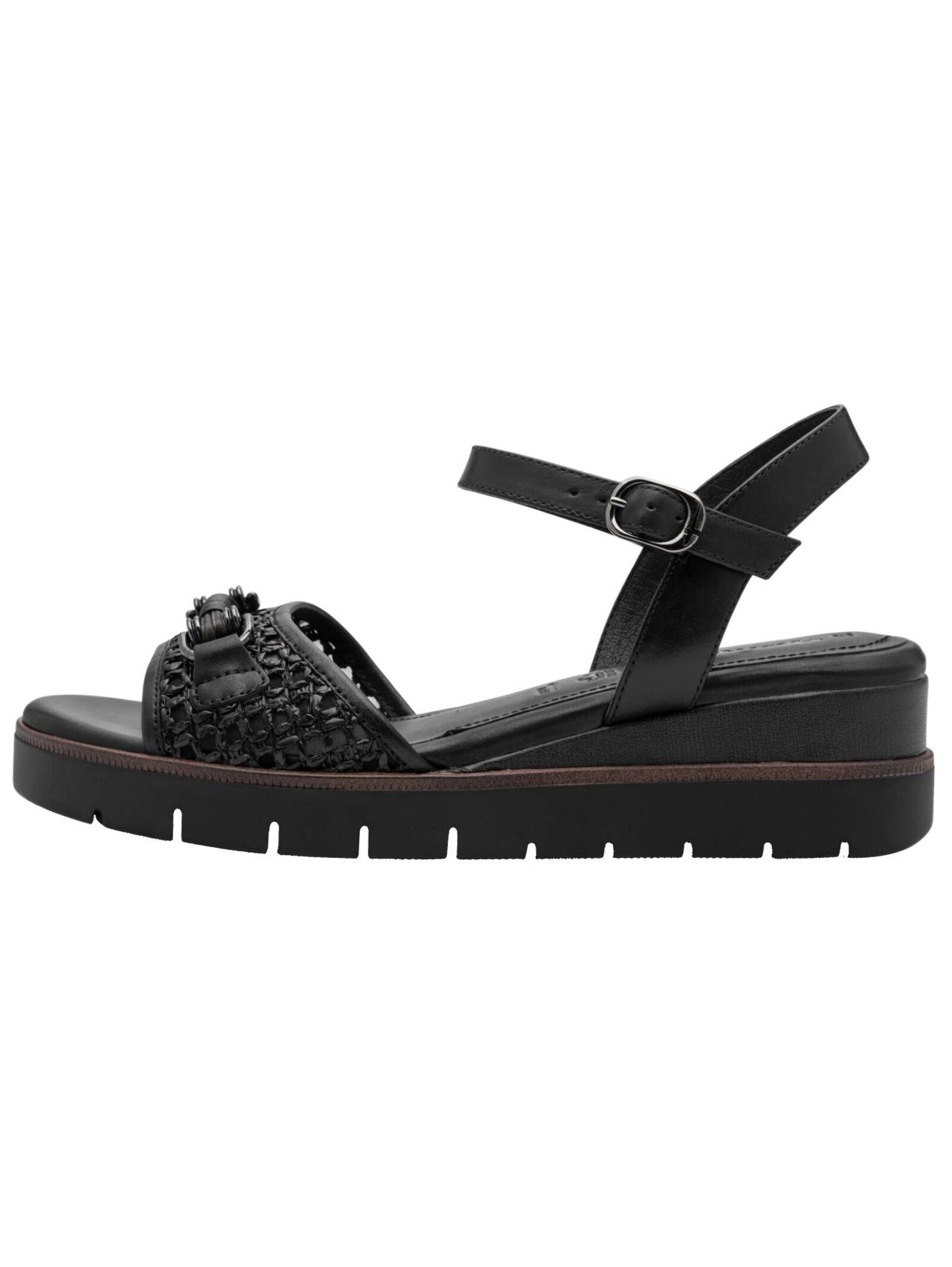 Tamaris Keilsandalette "Tamaris Sandalen Leder/Textil" günstig online kaufen