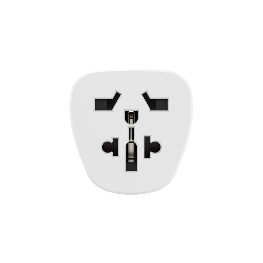 Hama Reiseadapter »Reiseadapter Typ E und F, 3-polig, universal, Welt nach Europa, Weiß«