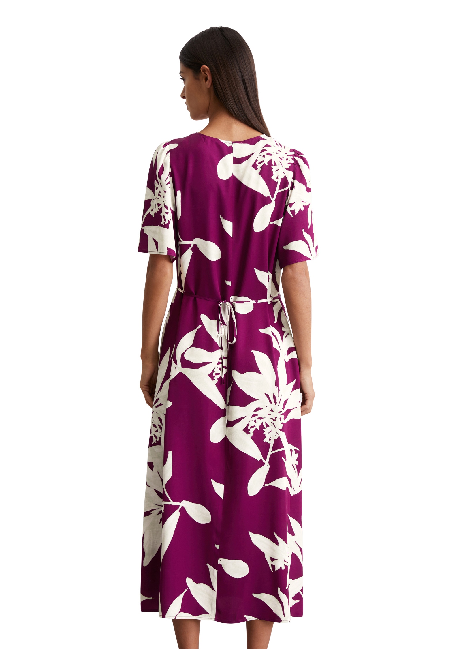 Marc O'Polo Druckkleid »aus fließendem Viskose-Twill«
