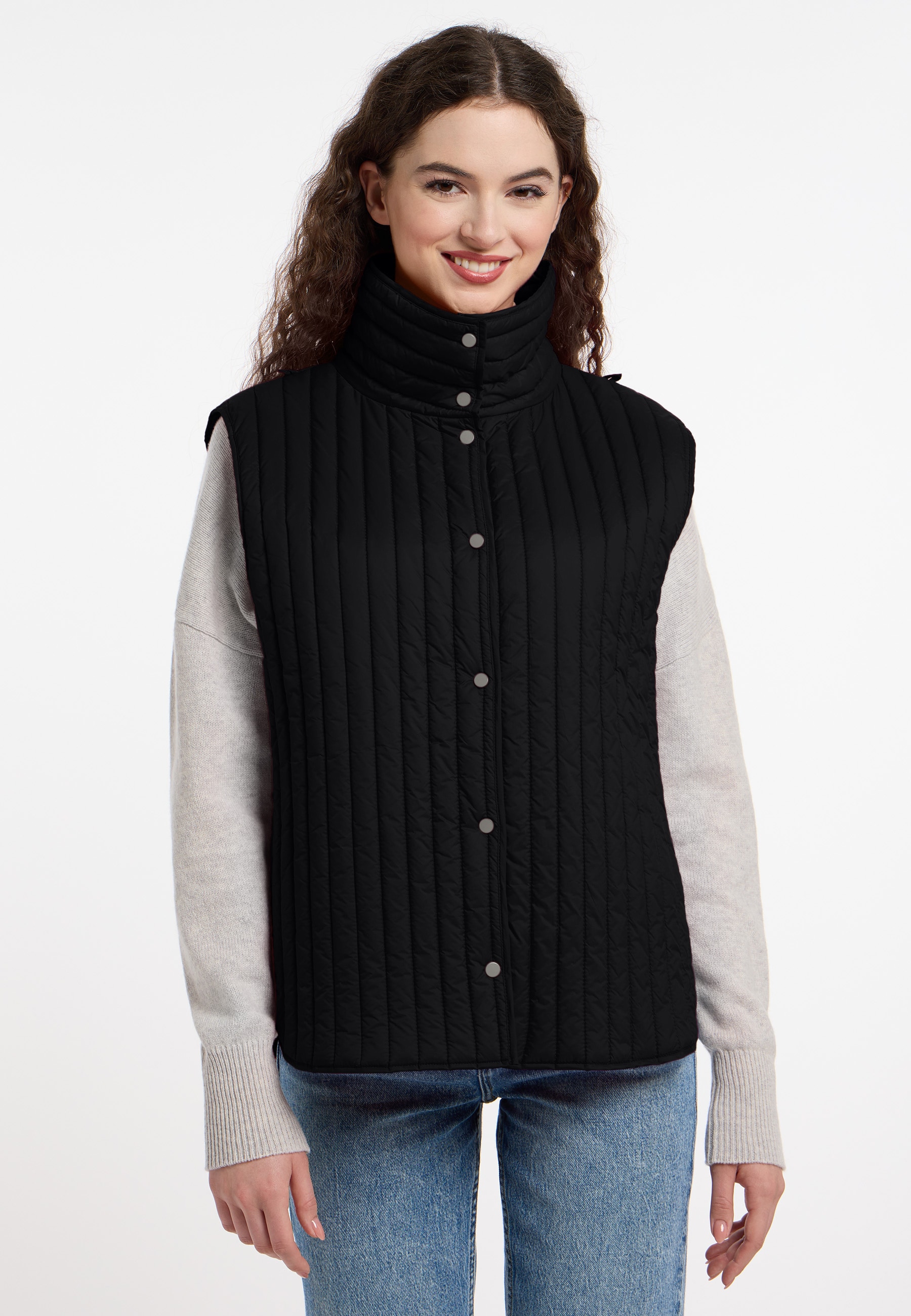 Frieda & Freddies Kurzjacke »Wool Jacket / Hannah«, mit Farb- und Materialkombination
