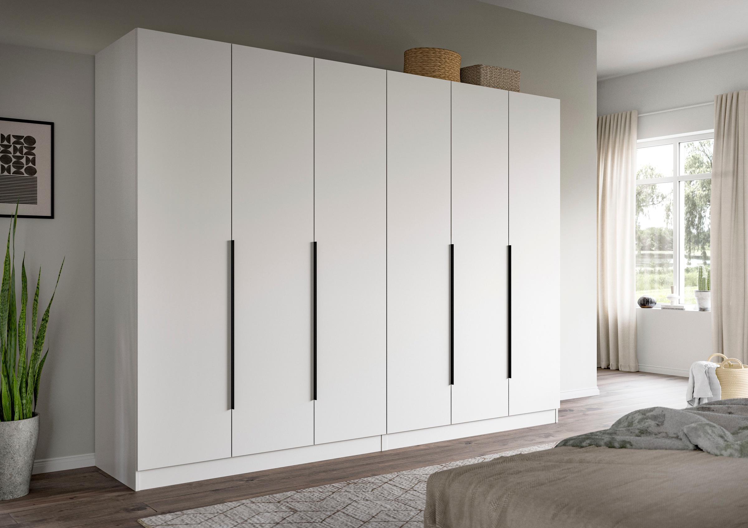 Home affaire Schrank-Set "Skarde moderner Kleiderschrank Schlafzimmerschran günstig online kaufen