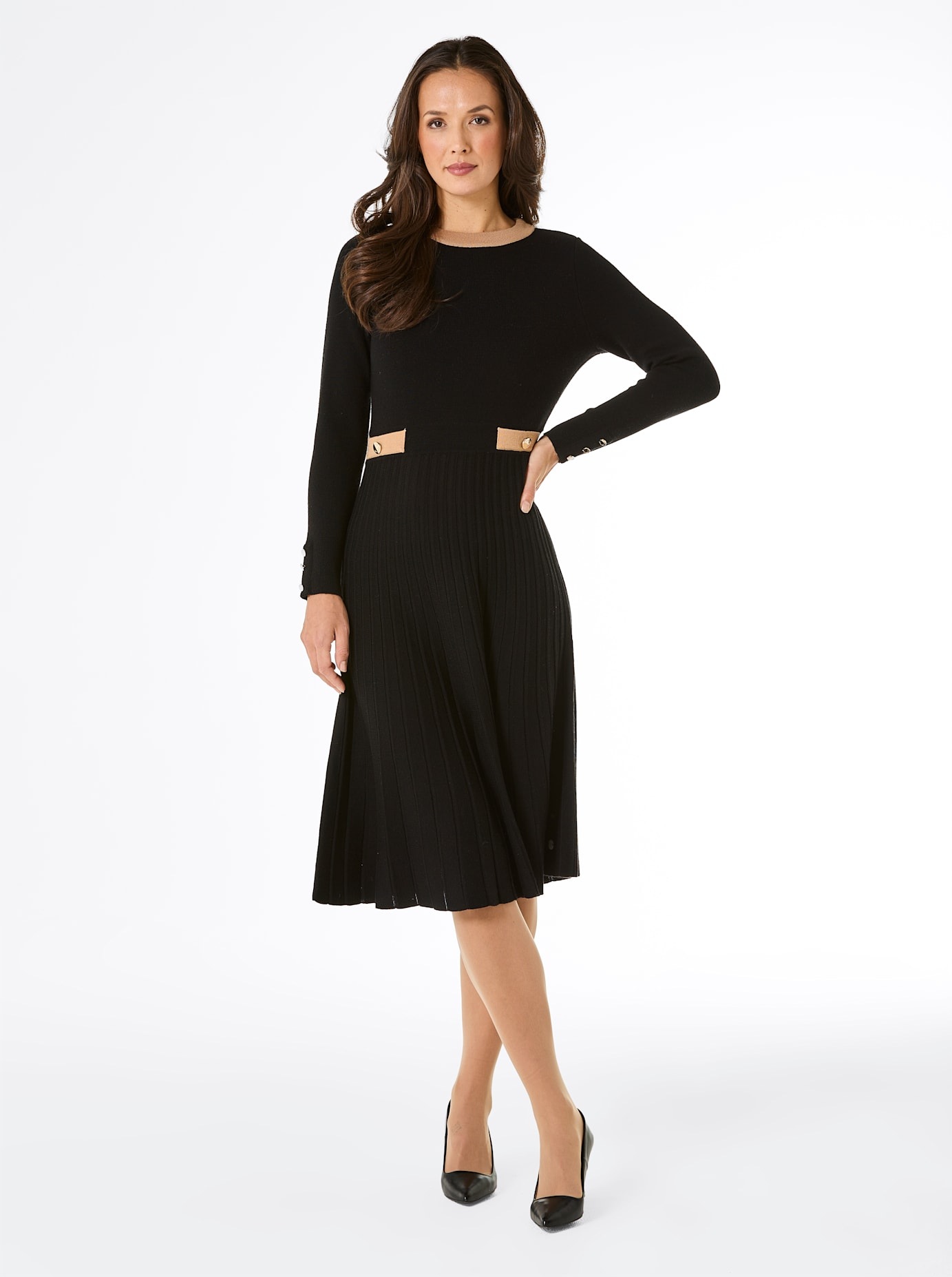 CREATION L PREMIUM Strickkleid "Merino-Strickkleid" günstig online kaufen