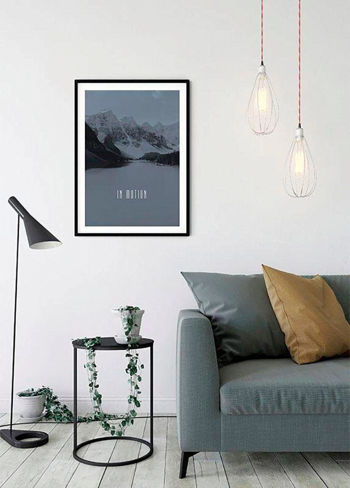 Komar Poster »Word Lake | (1 St.), Natur, Kinderzimmer, BAUR Wohnzimmer Schlafzimmer, Steel«, Motion In