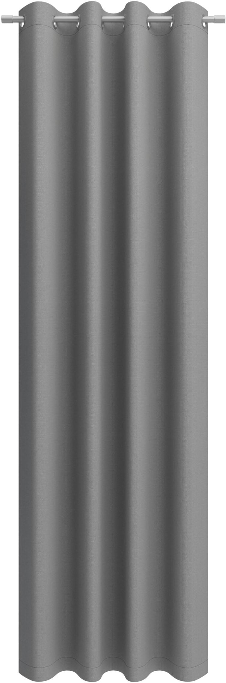 Neutex for you Vorhang "Linessa" Ösen 1 Stk. tlg. Ösenschal mit Metallösen, Breite 137 cm, nach Maß