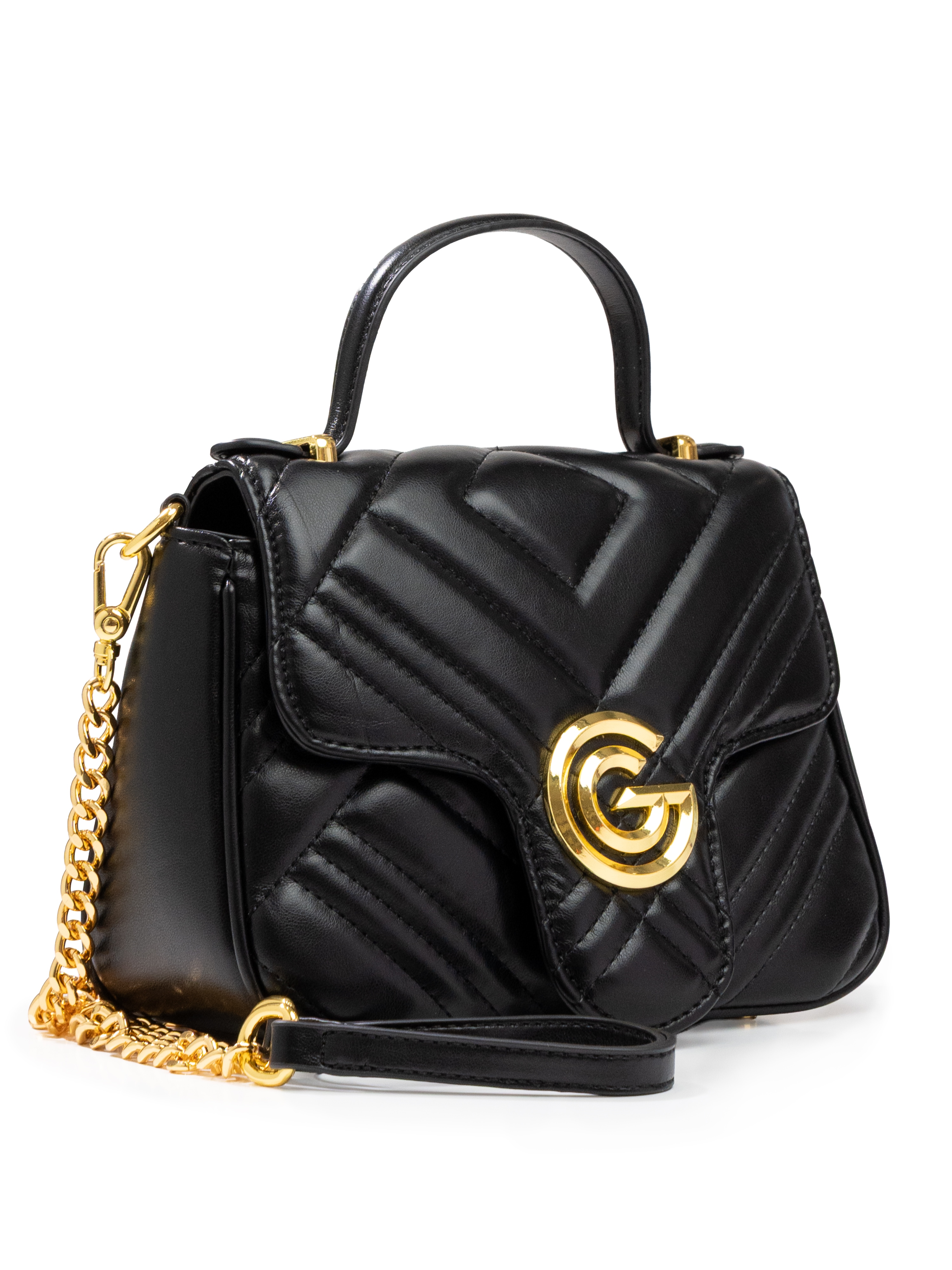 GABRIELLA G By Gabriella Gucci Handtasche "KATTY" Damen Umhängetasche, Handtasche, Tragetasche mit Logoverzierung
