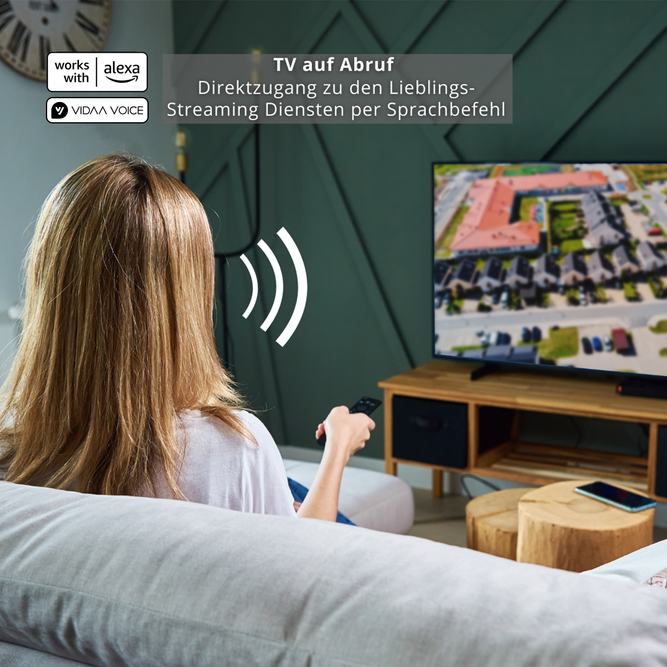 Toshiba LCD-LED Fernseher »43UV3463DAW« 108 cm/43 ″ Smart-TV