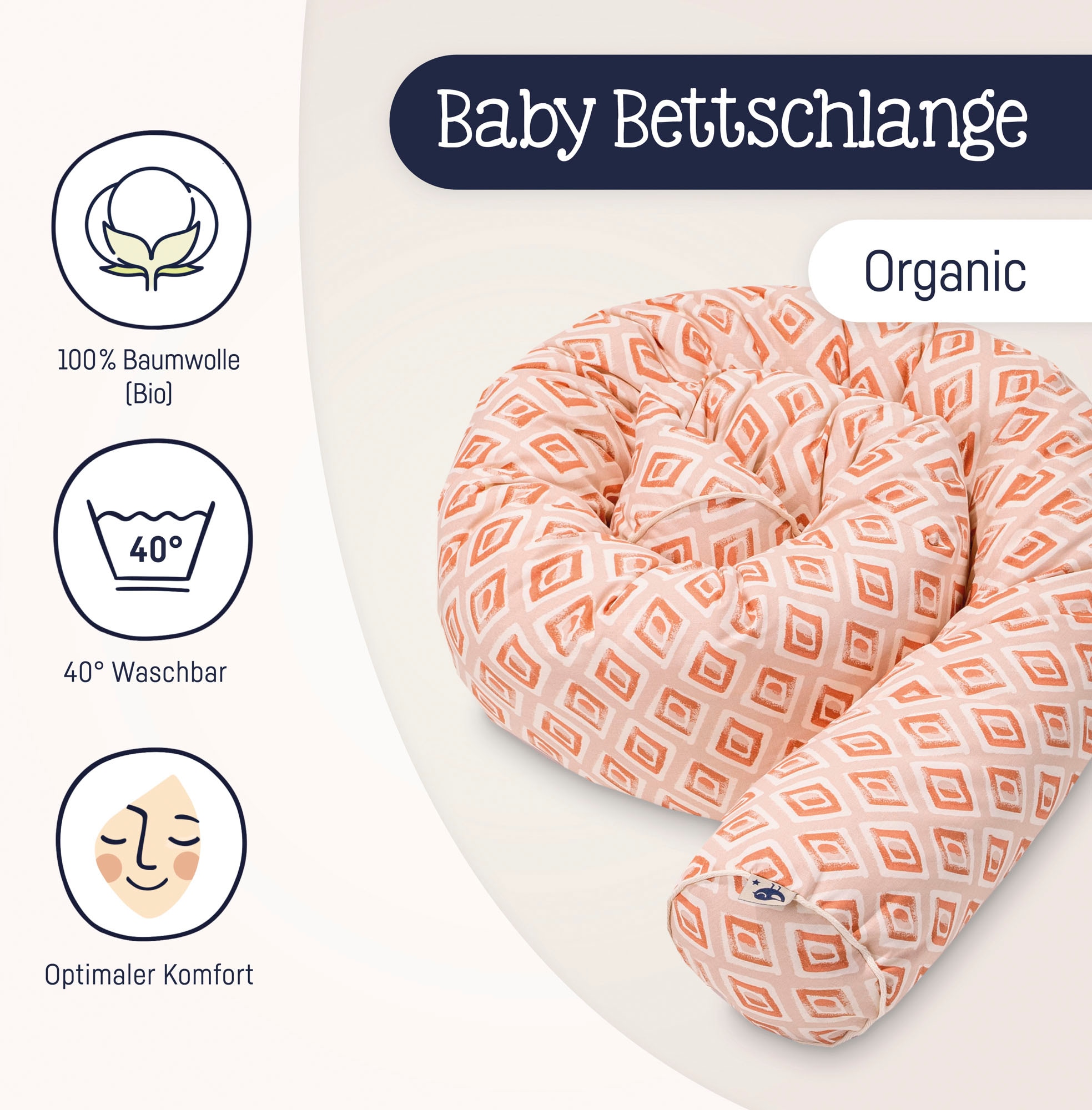 Julius Zöllner Nestchenschlange »Organic Raute«, Made in Germany
