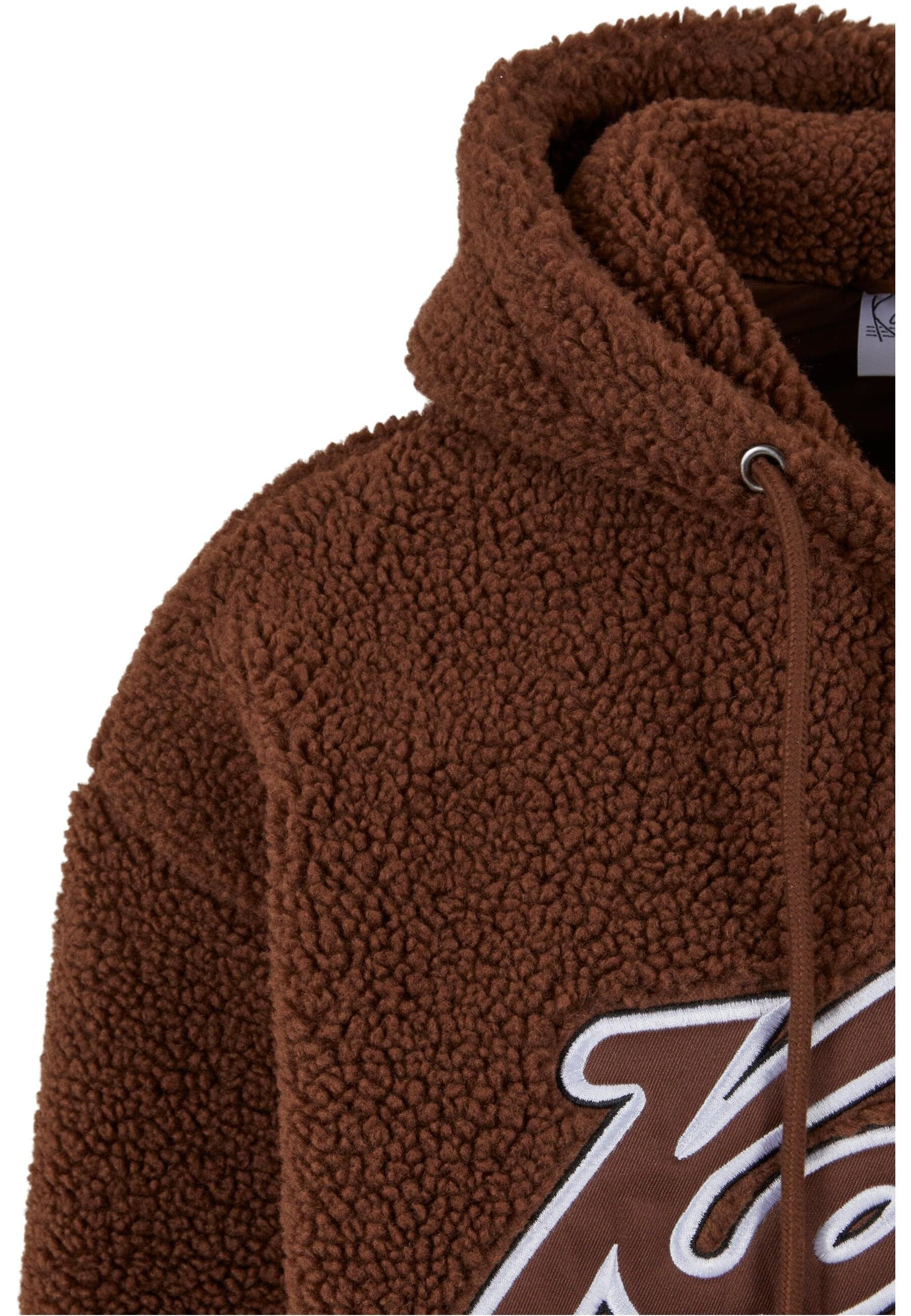 Karl Kani Longsleeve »Karl Kani Herren KM233-019-1 KK Varsity Teddy Full Zip Hoodie«, (1 tlg.)