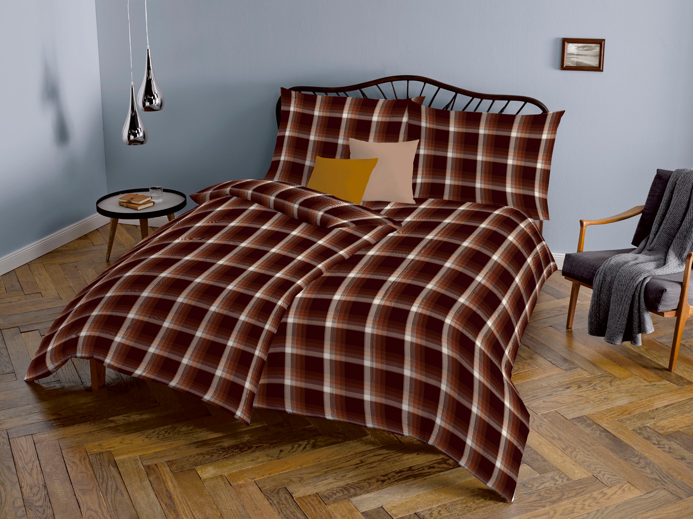 fleuresse Bettwäsche »Lech 4308«, Edelflanell, Baumwolle, in Gr. 135x200, 155x220, 200x200cm