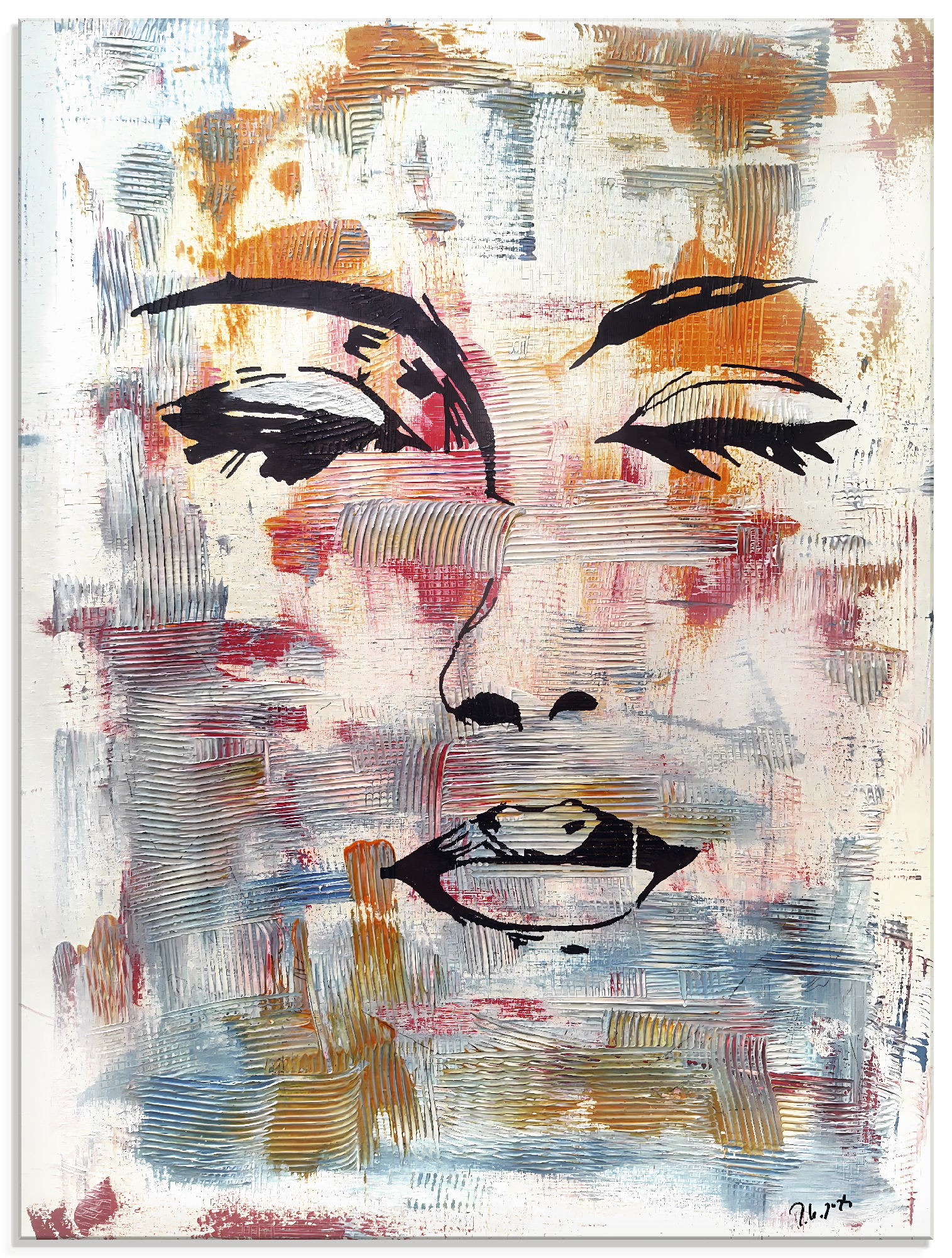Artland Glasbild "Eine Frau aus einem anderen Universum" Bilder von Frauen 1 Stk. tlg. in verschiedenen Größen