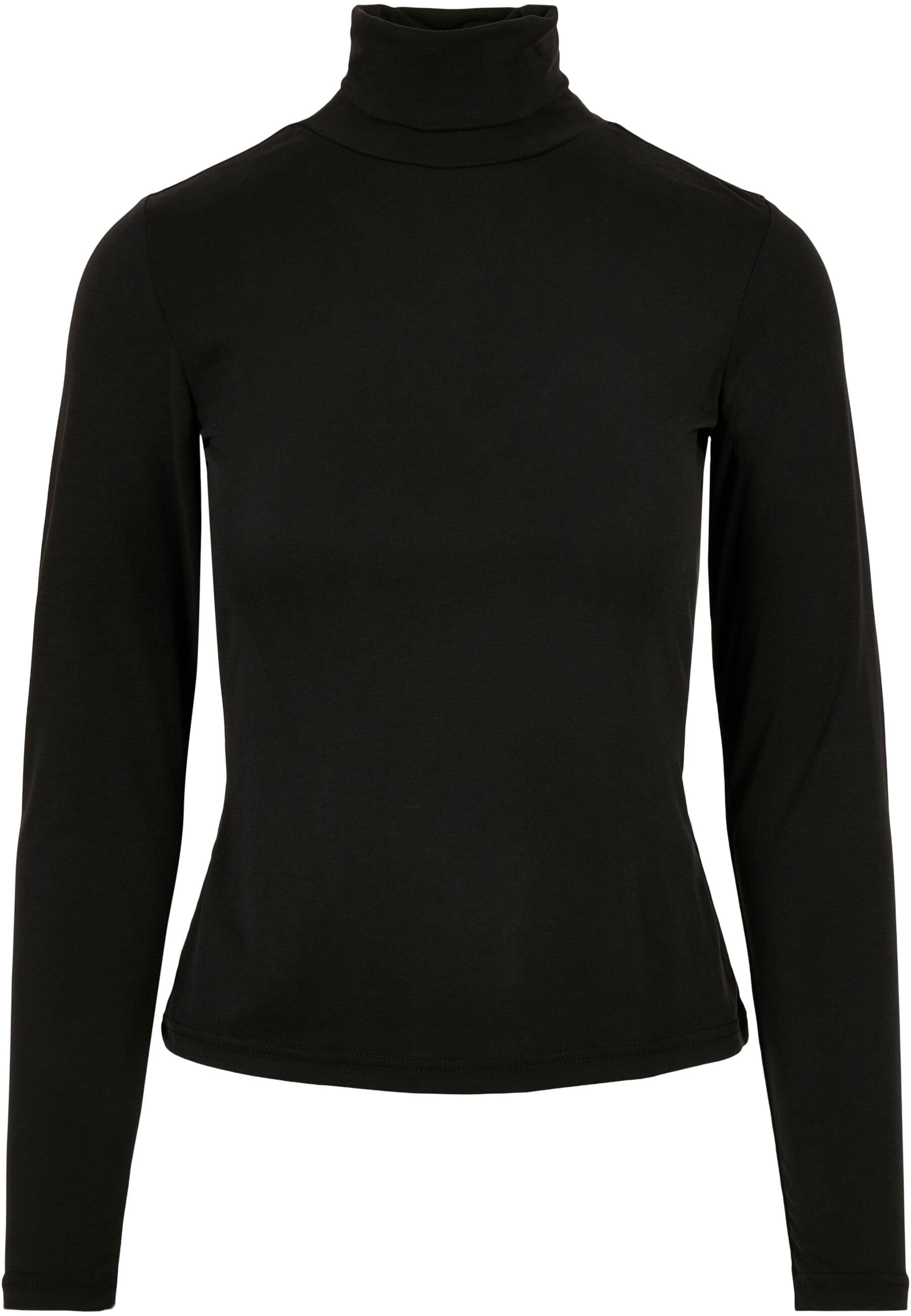 URBAN CLASSICS Langarmshirt "Urban Classics Damen Ladies Modal Turtleneck L günstig online kaufen