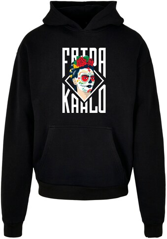 Hoodie »Herren Frida Kahlo - Lettering Ultra Heavy Hoody«, (1 tlg.)