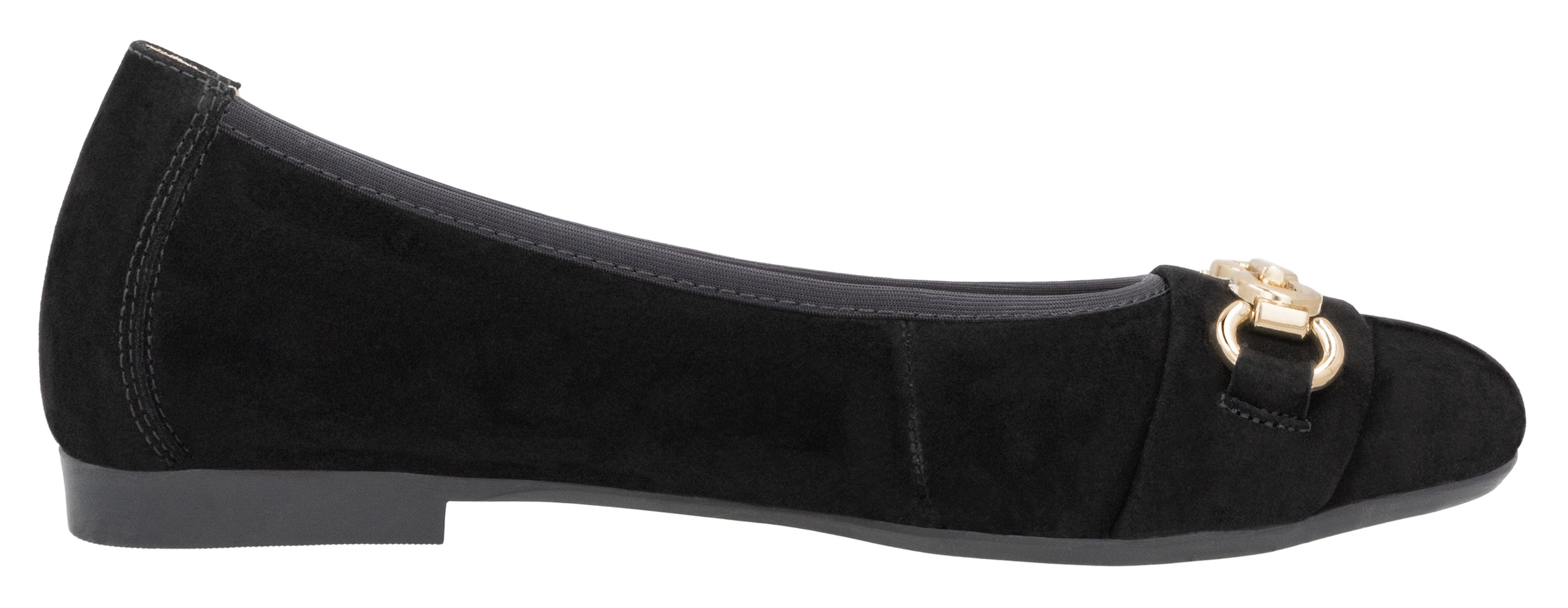 Remonte Ballerina, Blockabsatz, Pumps, Businessschuh mit Schmuckspange