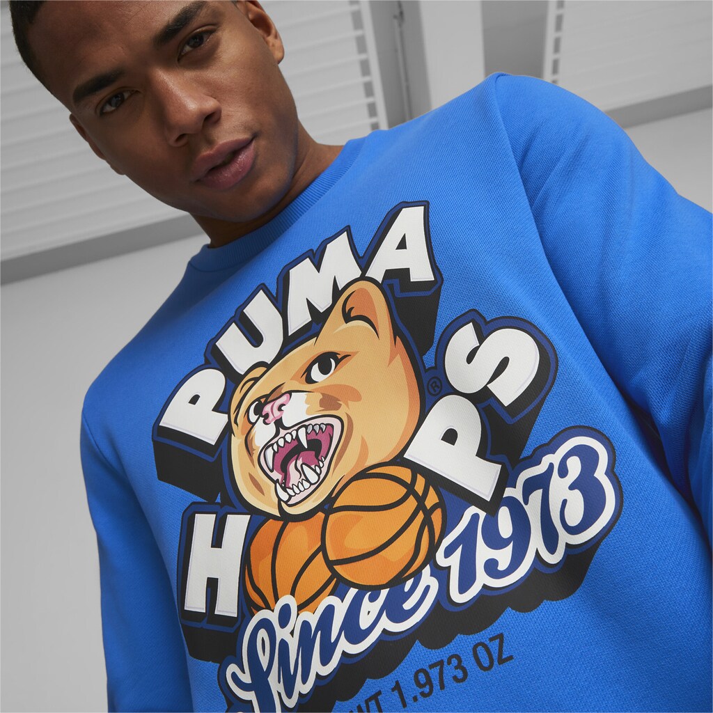 PUMA Trainingspullover »DYLAN Basketball Sweatshirt Herren«