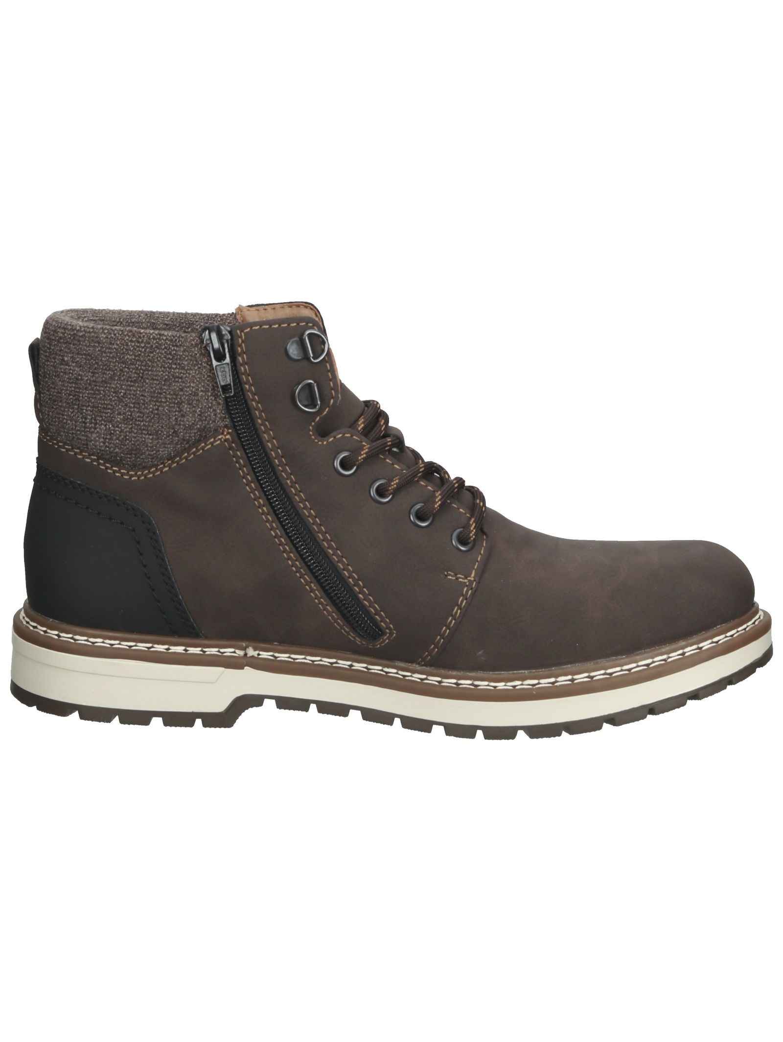 Rieker Schnürstiefelette »Rieker Stiefelette Lederimitat/Textil«