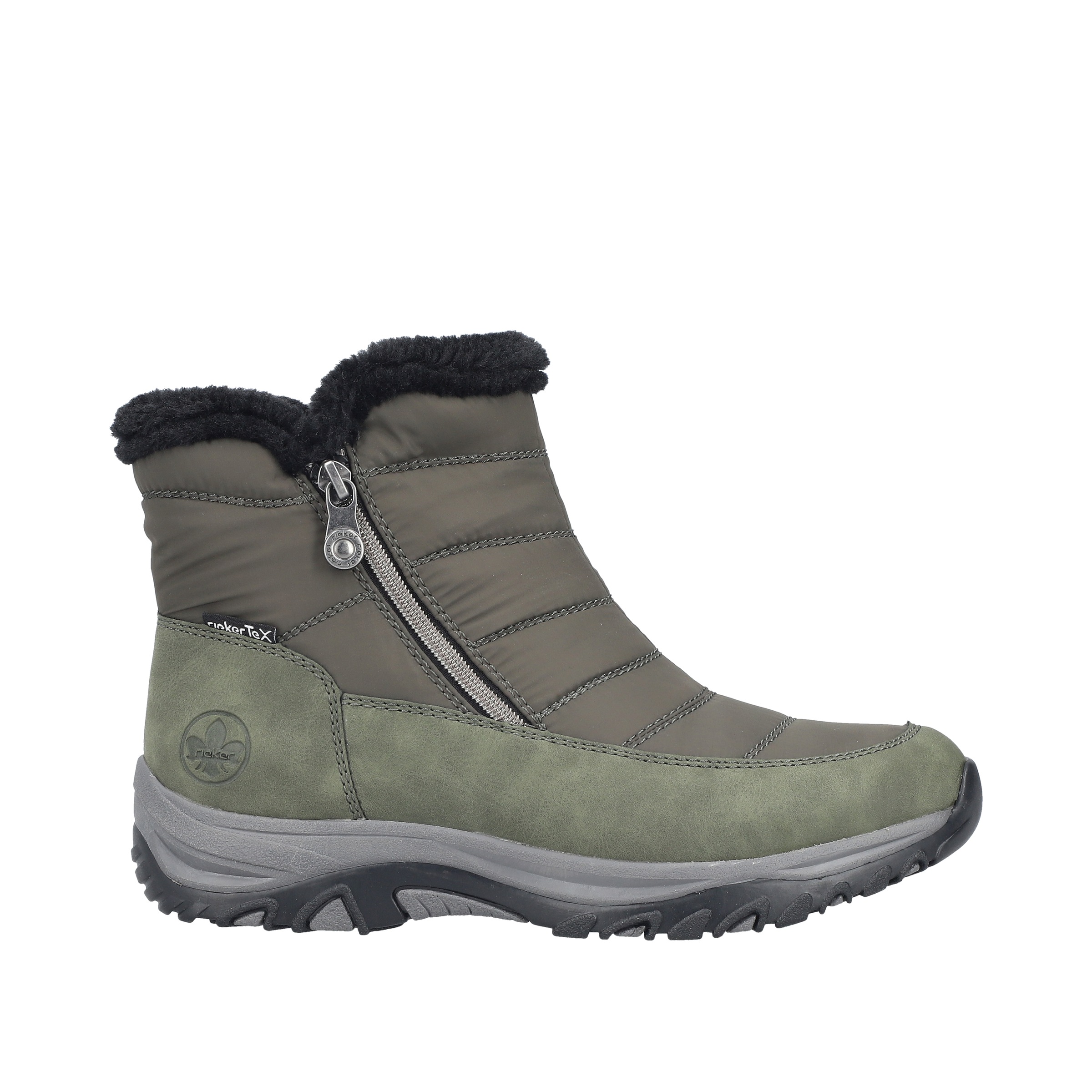Rieker Winterboots  Winterstiefelette, Snowboots mit Reißverschlüsse und Warmfutter