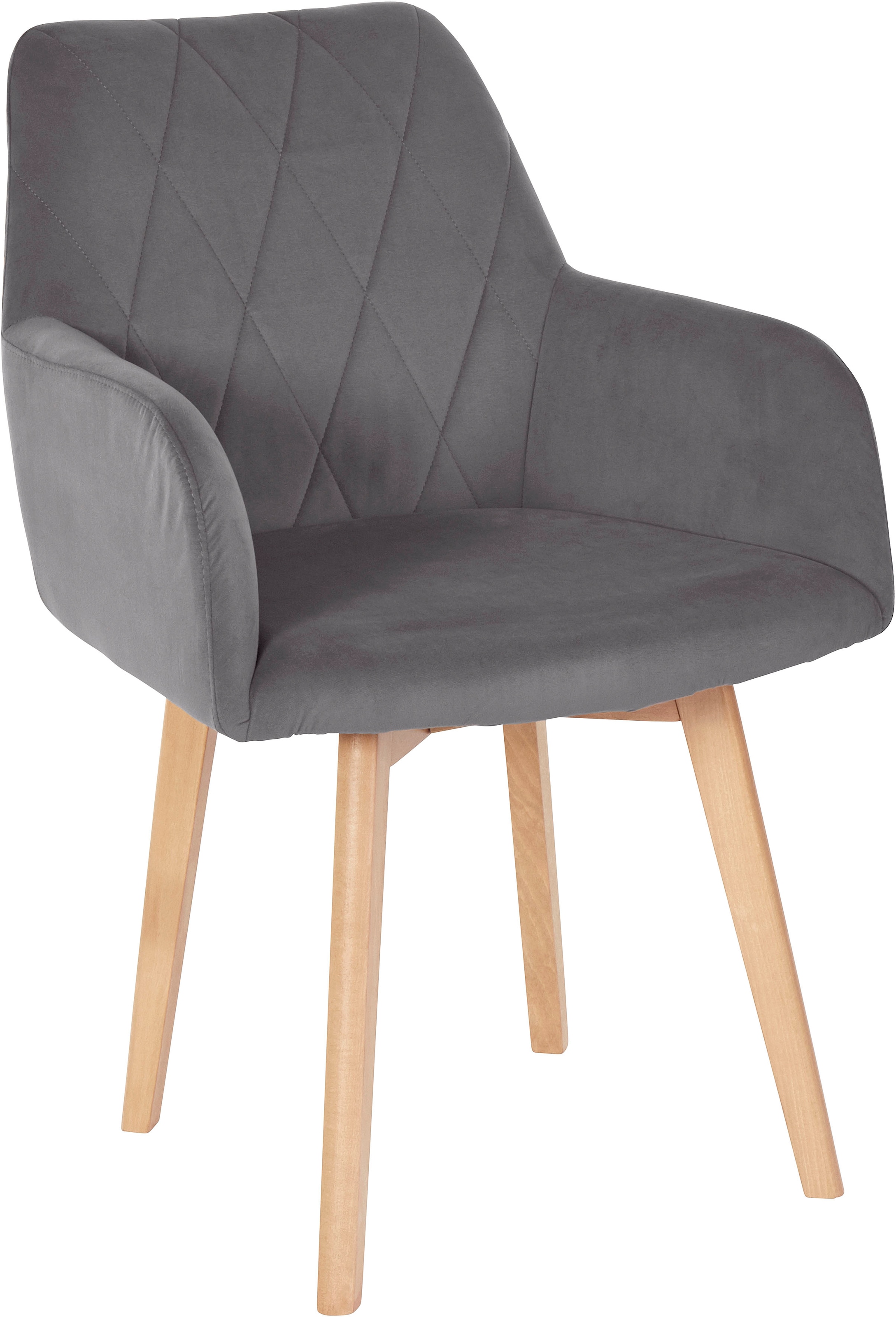 Home affaire Armlehnstuhl "Brest" (Set) 2 Stk.Sitz und Rücken gepolstert, R günstig online kaufen