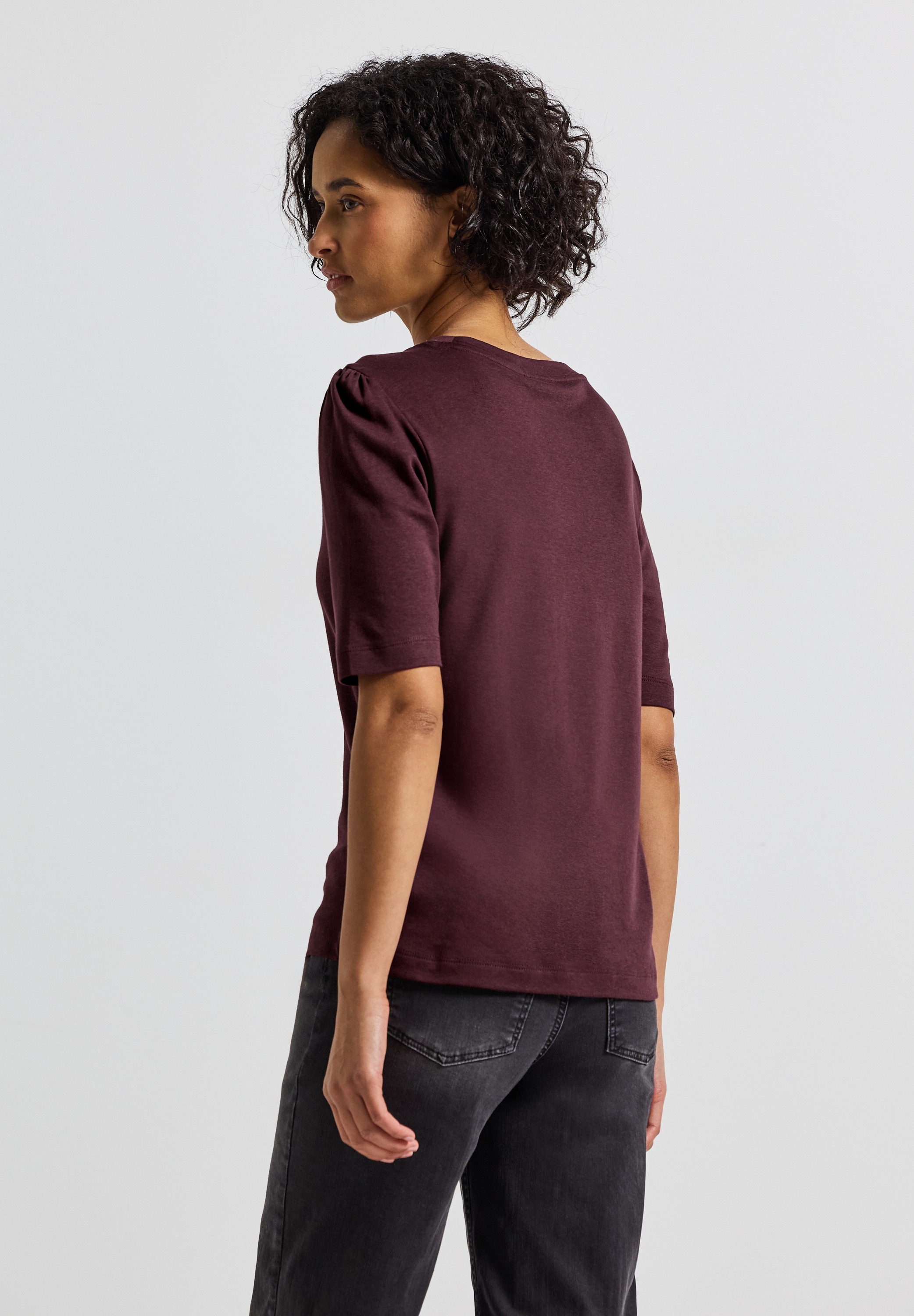STREET ONE T-Shirt, im soften Baumwoll-Mix