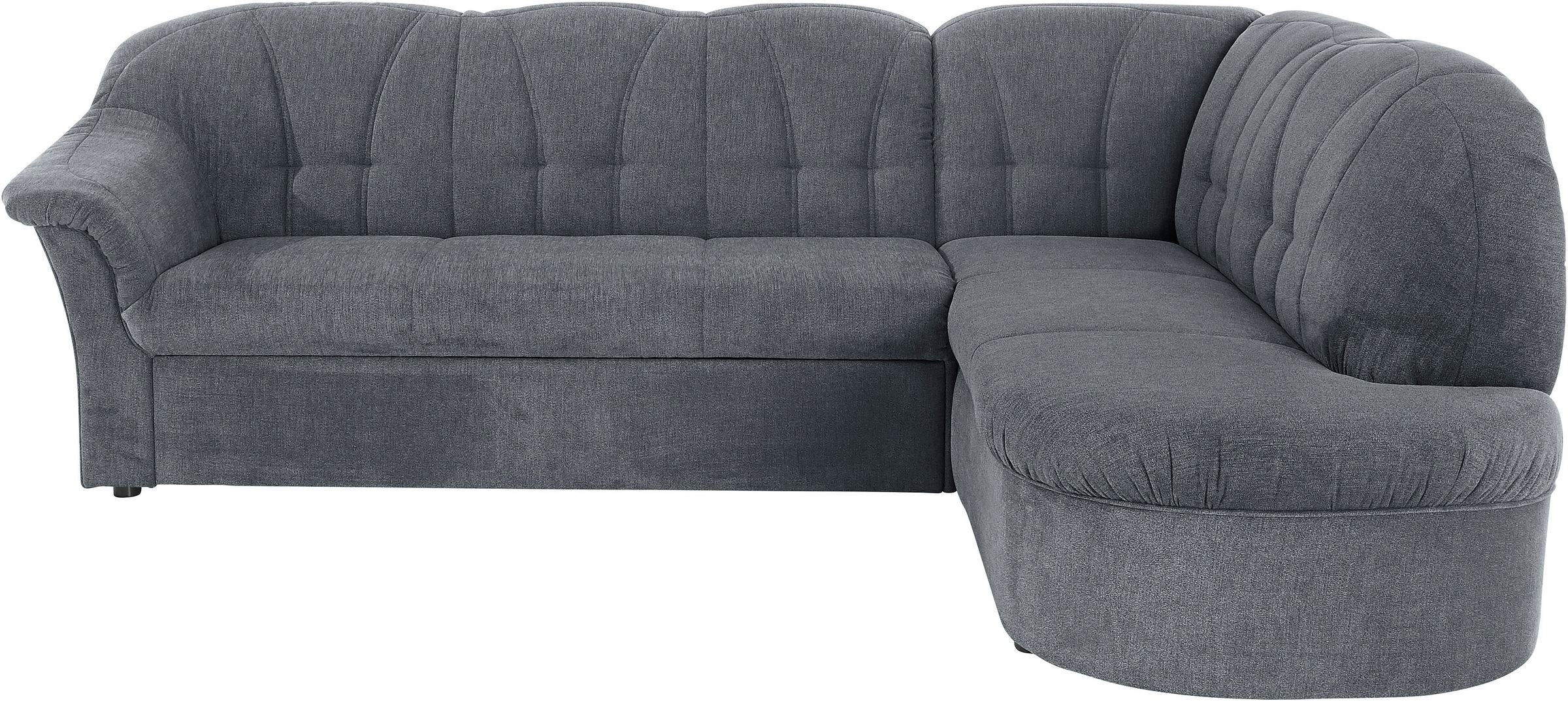 DOMO collection Ecksofa "Pegnitz, elegante Rückensteppung, zeitlose Formens günstig online kaufen