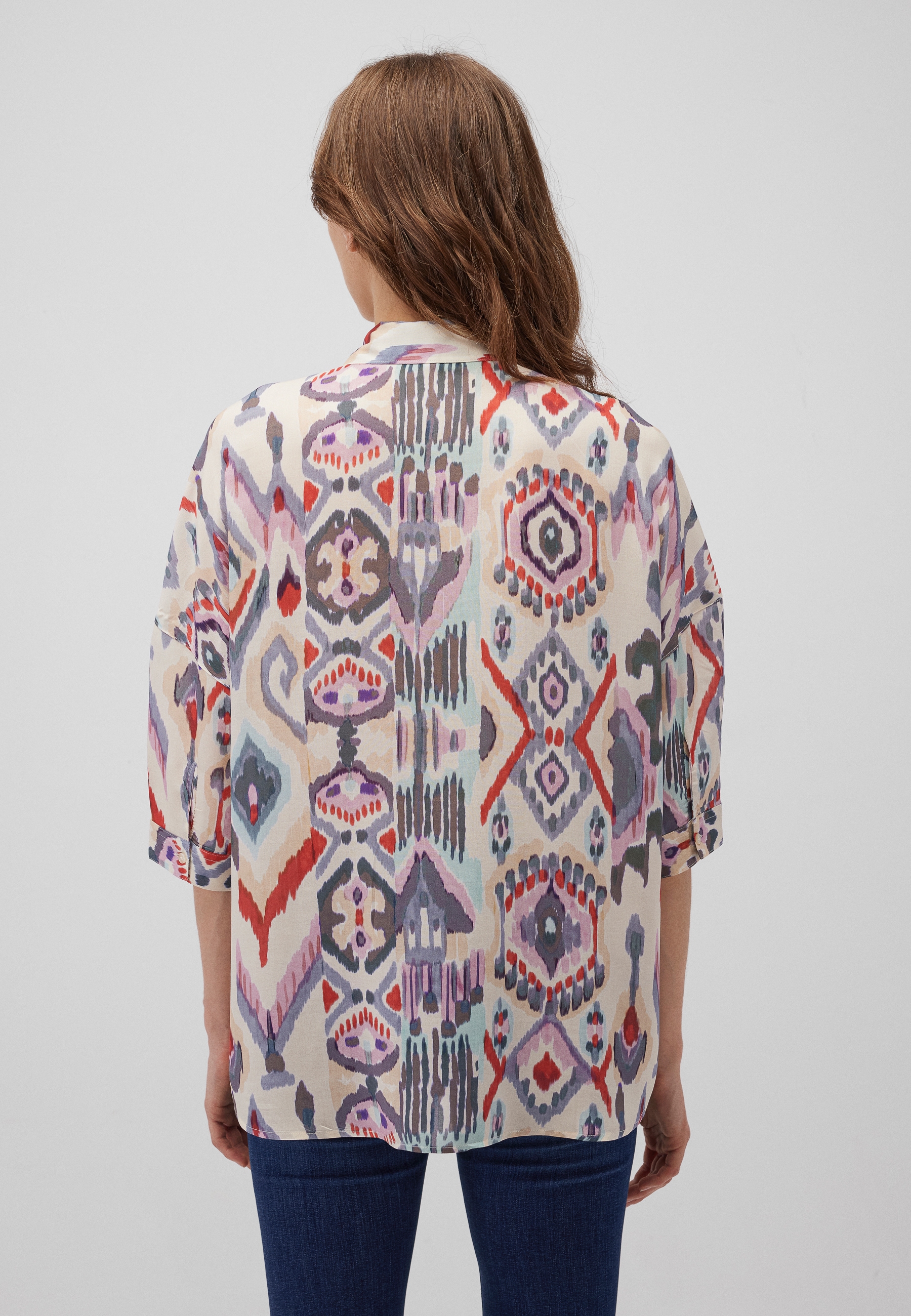 Mavi Langarmbluse »LONG SLEEVE SHIRT«, Print Bluse
