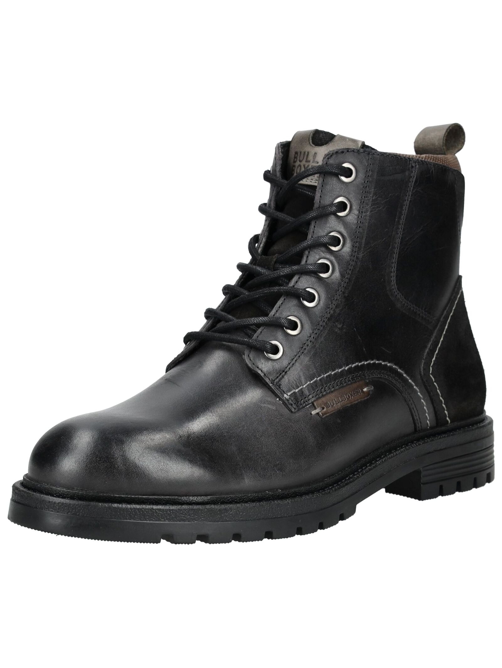 Bullboxer Schnürstiefelette "Bullboxer Stiefelette Leder/Textil" günstig online kaufen