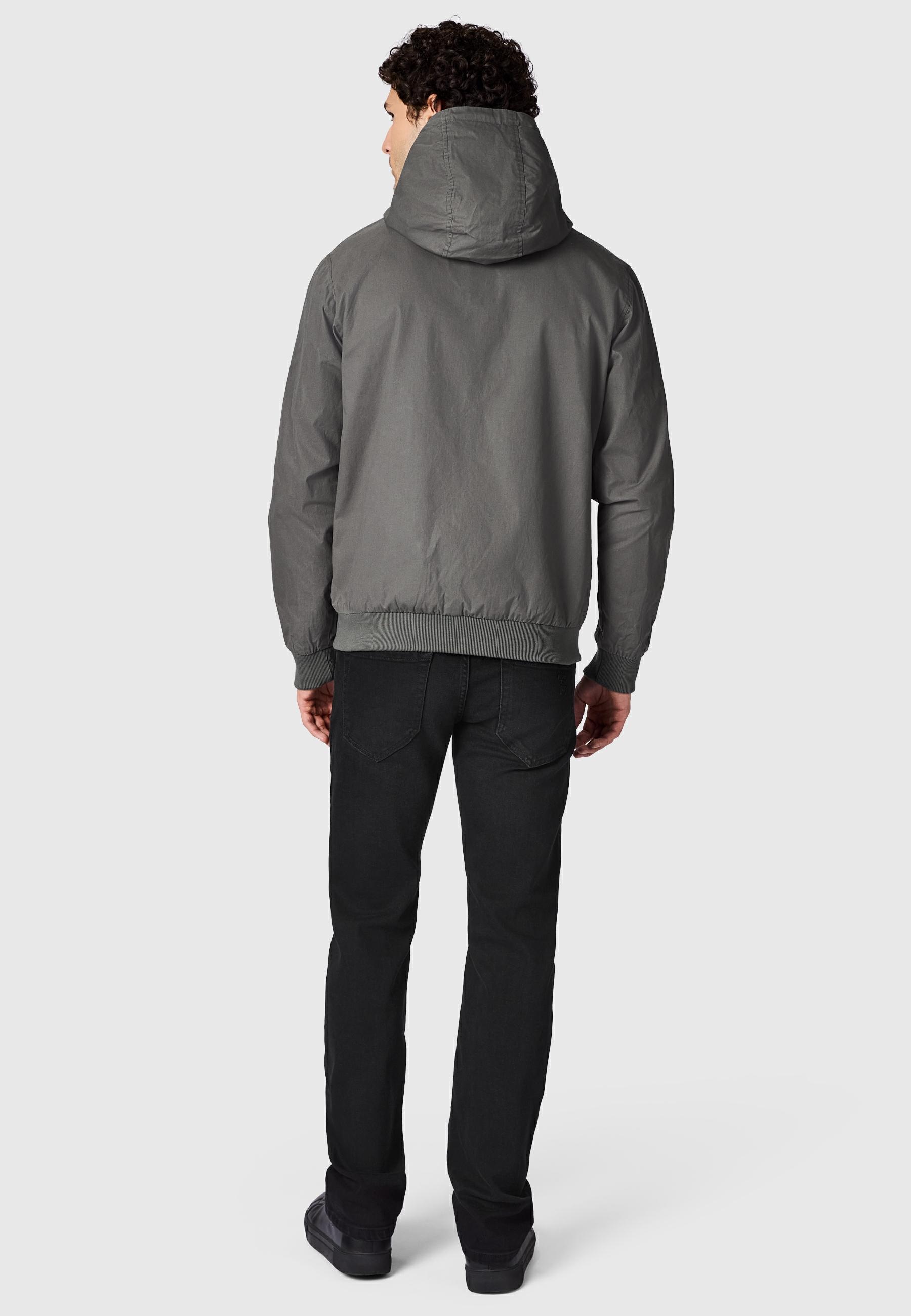 Ragwear Outdoorjacke »Stewie Vintage« mit Kapuze stylische Herren Übergangsjacke mit großer Kapuze