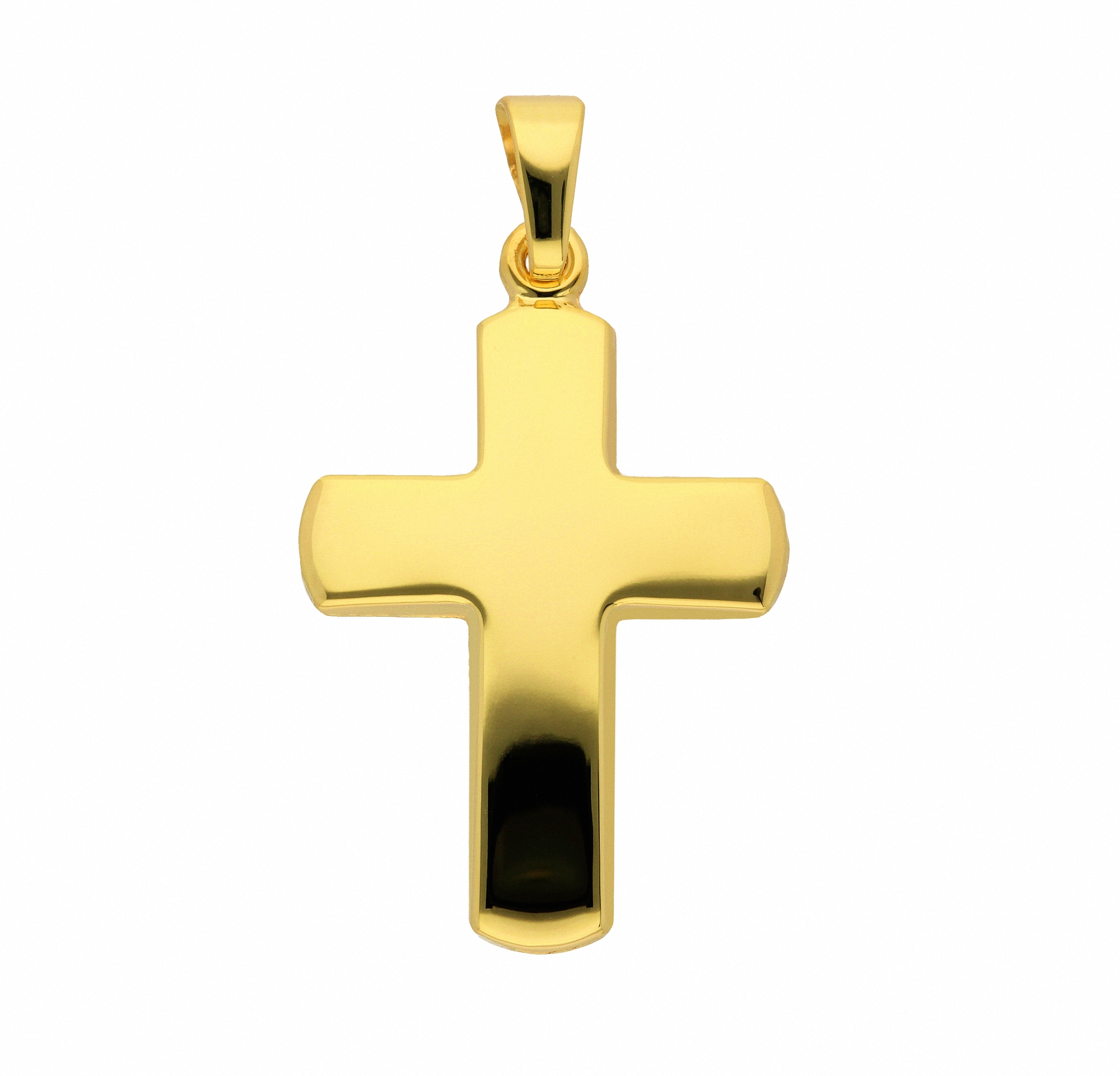 Anhänger«, »585 mit | Adelia´s Gold Kette BAUR Set - Schmuckset mit Kreuz Anhänger Halskette