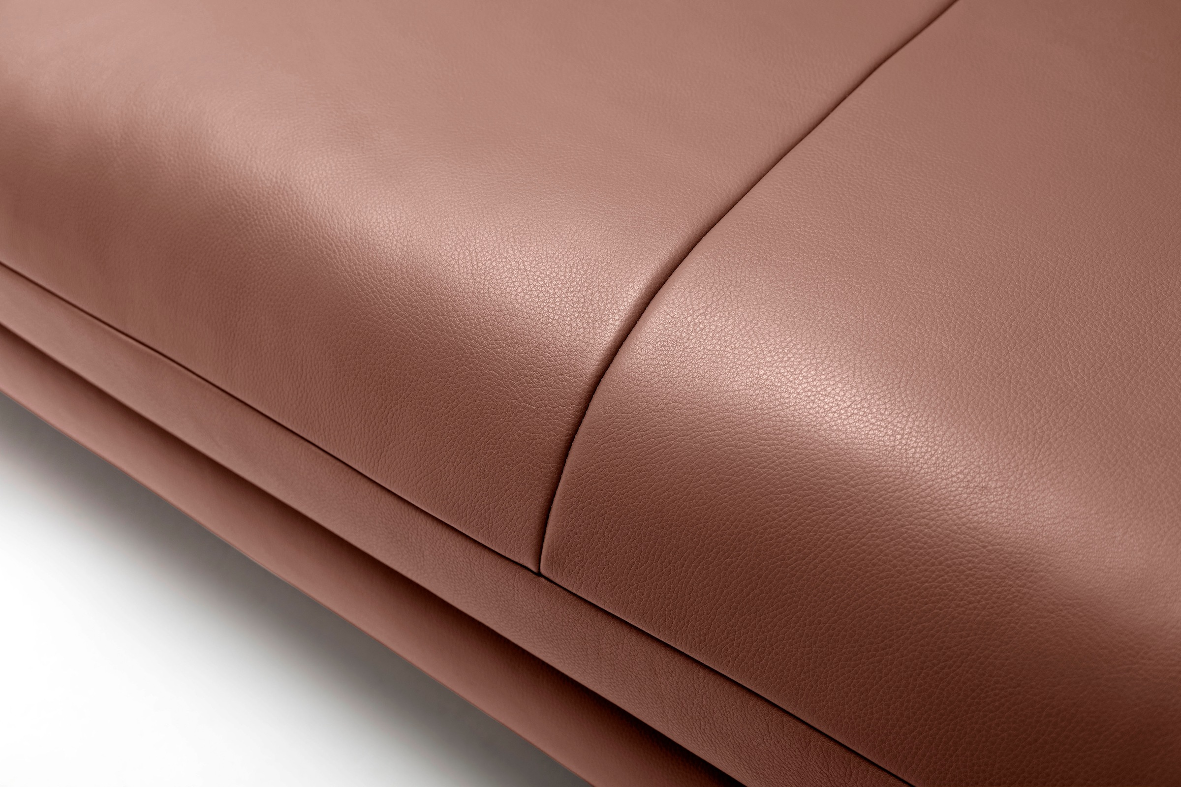Creation BY ROLF BENZ 4-Sitzer »CR.414, Designsofa, Loungesofa«, Wahlweise aus Leder oder Chenille