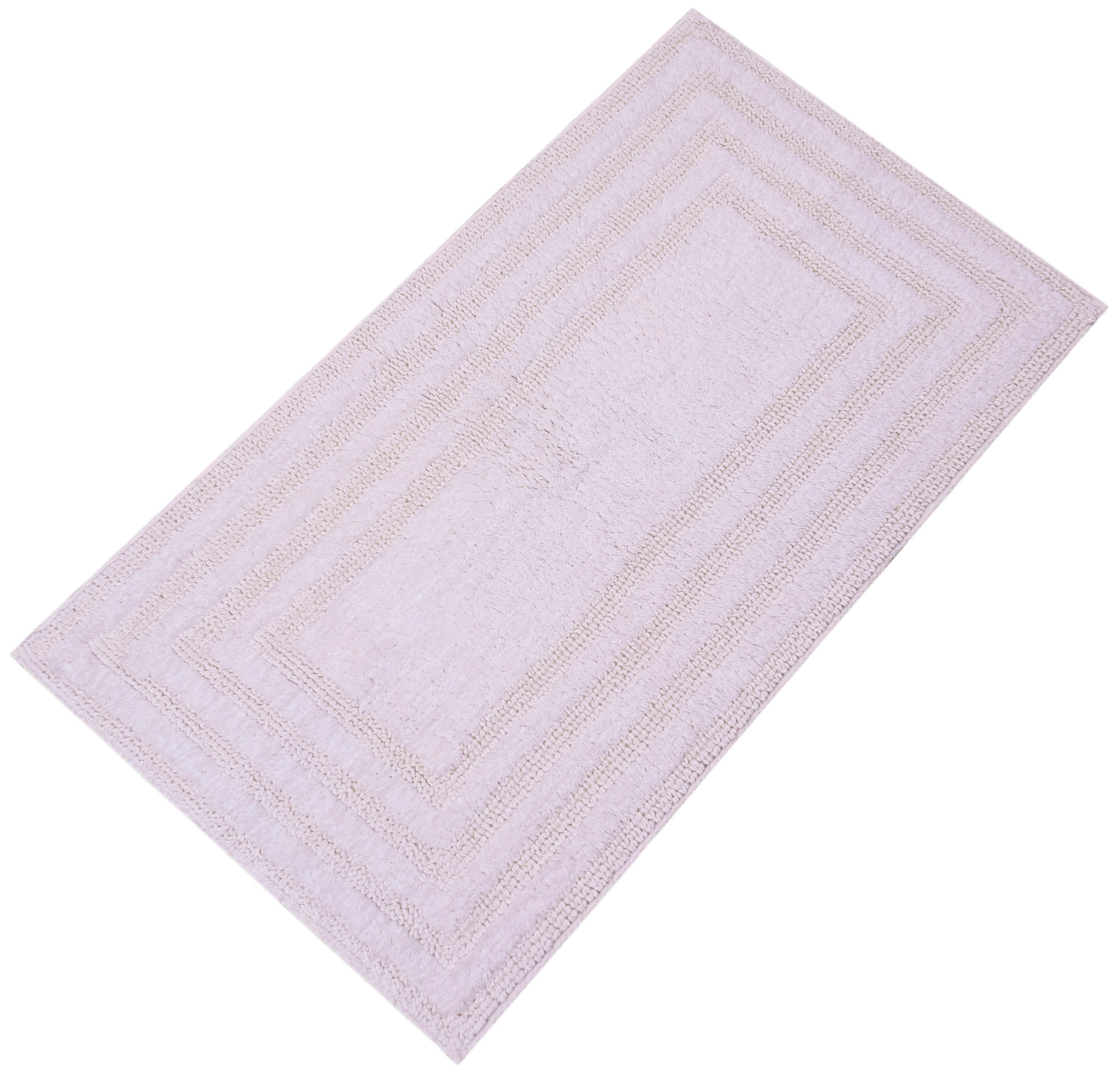 my home Badematte "Inga, Rahmen, Badvorleger, Badezimmer Teppich" Höhe 18 m günstig online kaufen