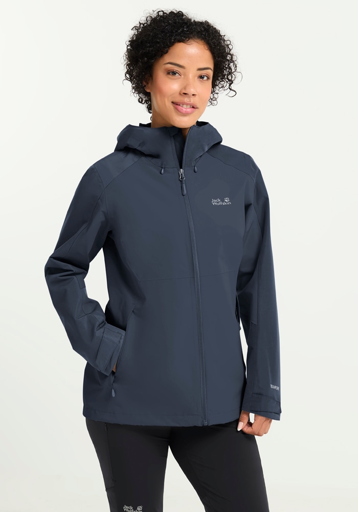Jack Wolfskin Funktionsjacke "WILDBOUND 2L JKT W" wasserdicht, windabweisend, atmungsaktiv
