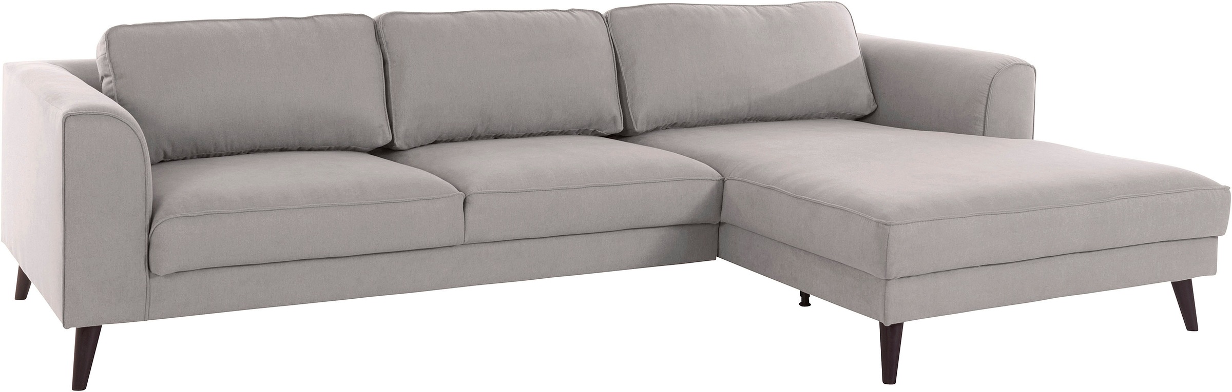 INOSIGN Ecksofa »Lumber Jack, elegant und bequem, Breite 280, hoher Fuß, L-Form«, in moderner Optik