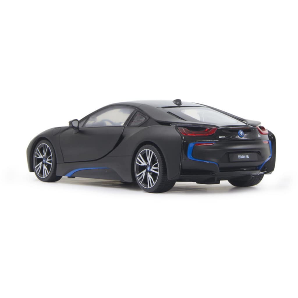 Jamara RC-Auto »BMW i8 40MHz 1:14 schwarz«, mit LED Beleuchtung