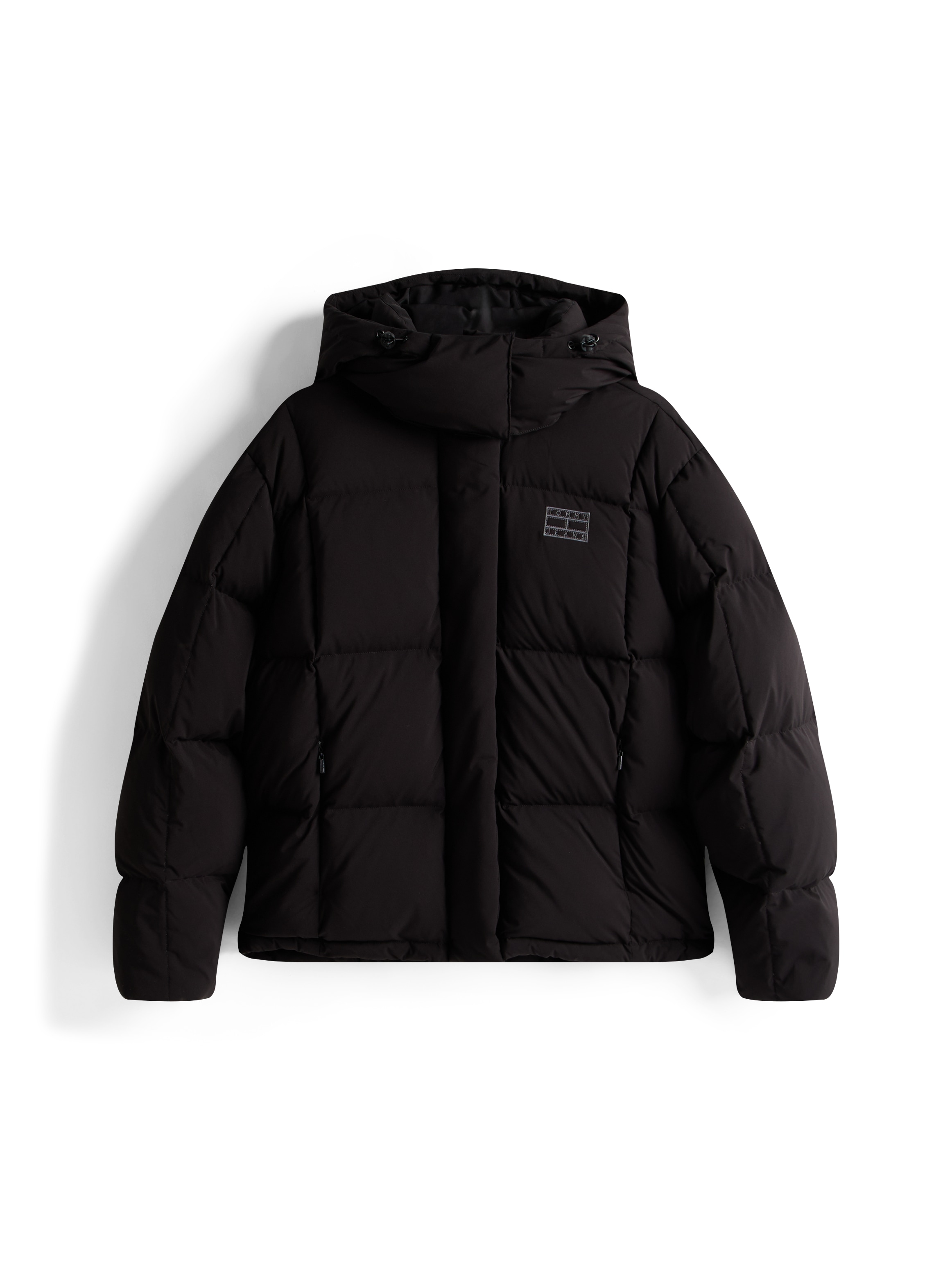 Tommy Jeans Steppjacke »TJW ALASKA GRID DOWN JACKET EXT« mit Kapuze