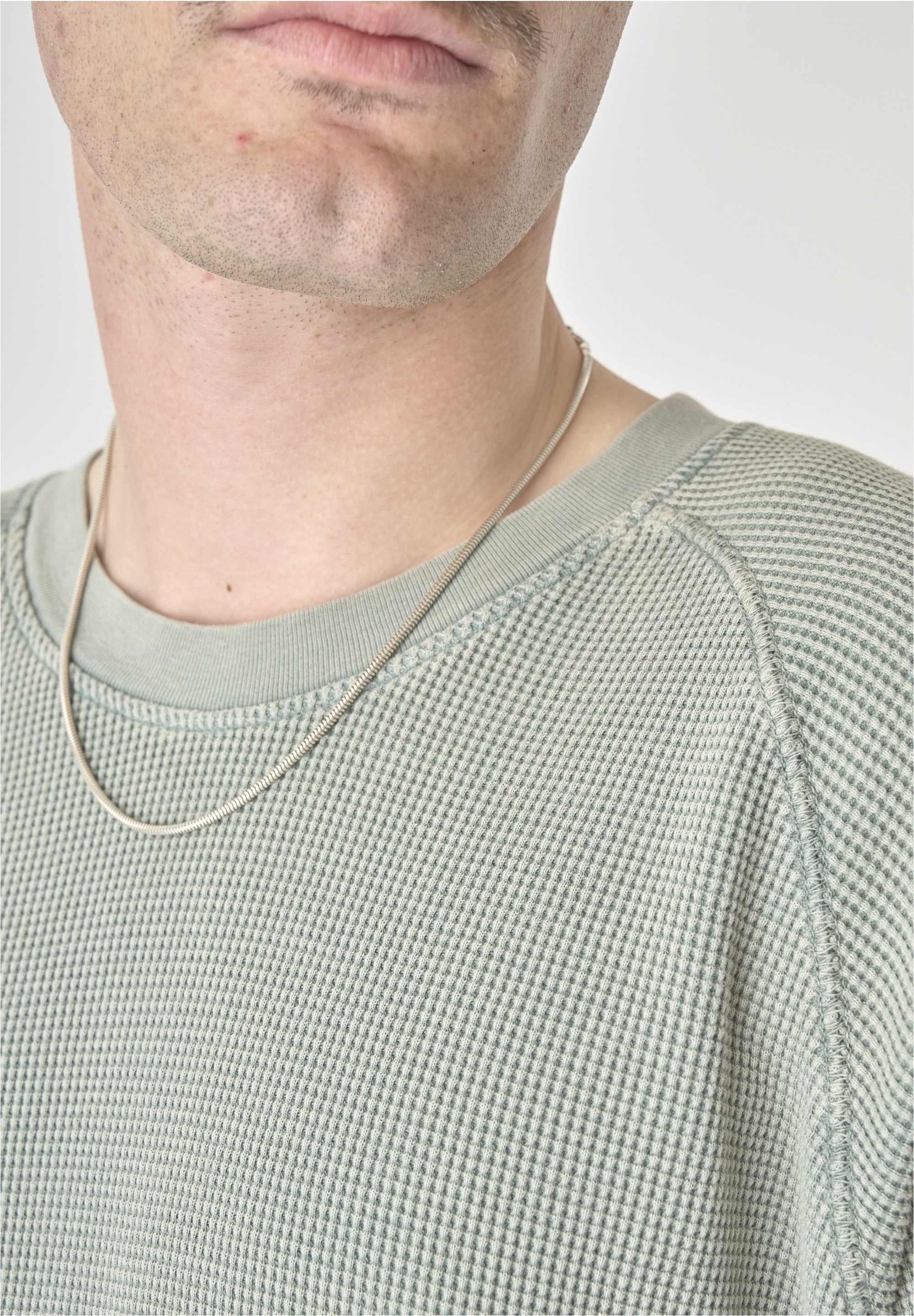 Cleptomanicx Strickpullover »Boxy Crewneck Thermal«, im lockeren Schnitt