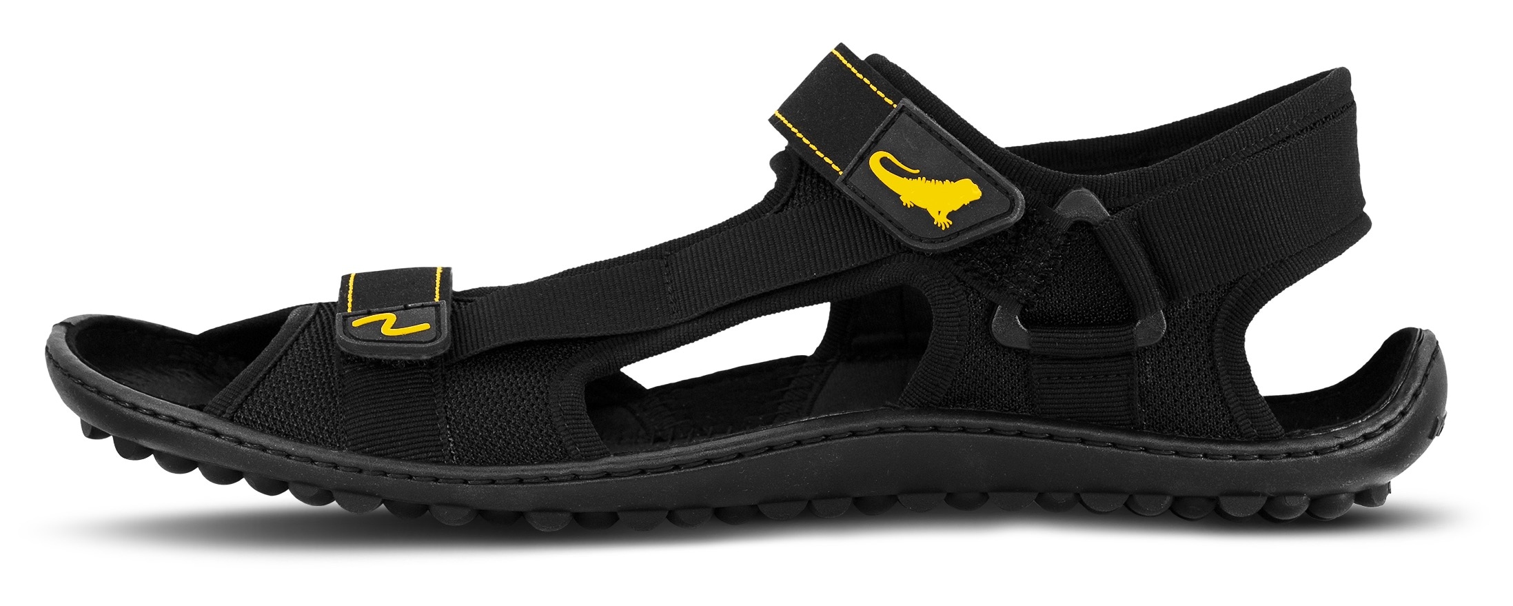 Leguano Barfußschuh, Sommerschuh, Sandale, mit praktischen Klettverschlüssen